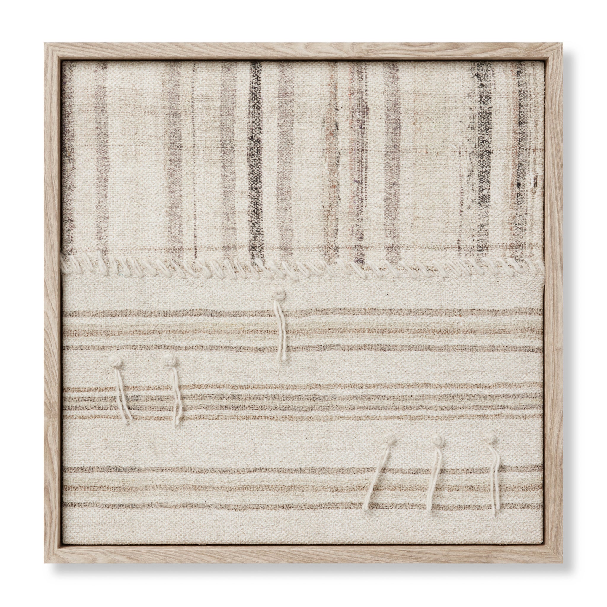 Patchwork C Beige / Brown Rug Art — a Loloi artwork at Laurie Yapp Home.