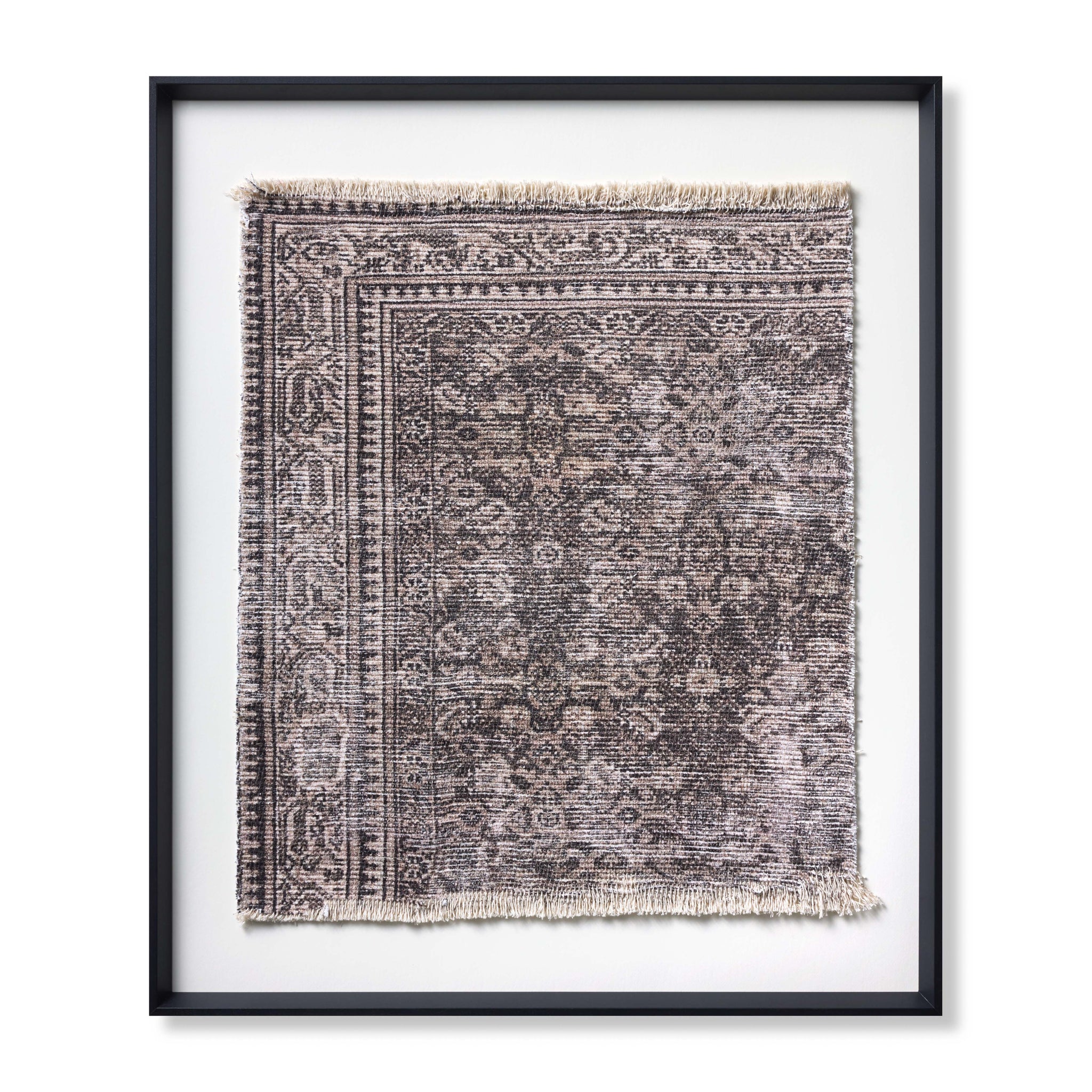 Cyrene Brown / Beige Rug Art — a Loloi artwork at Laurie Yapp Home.