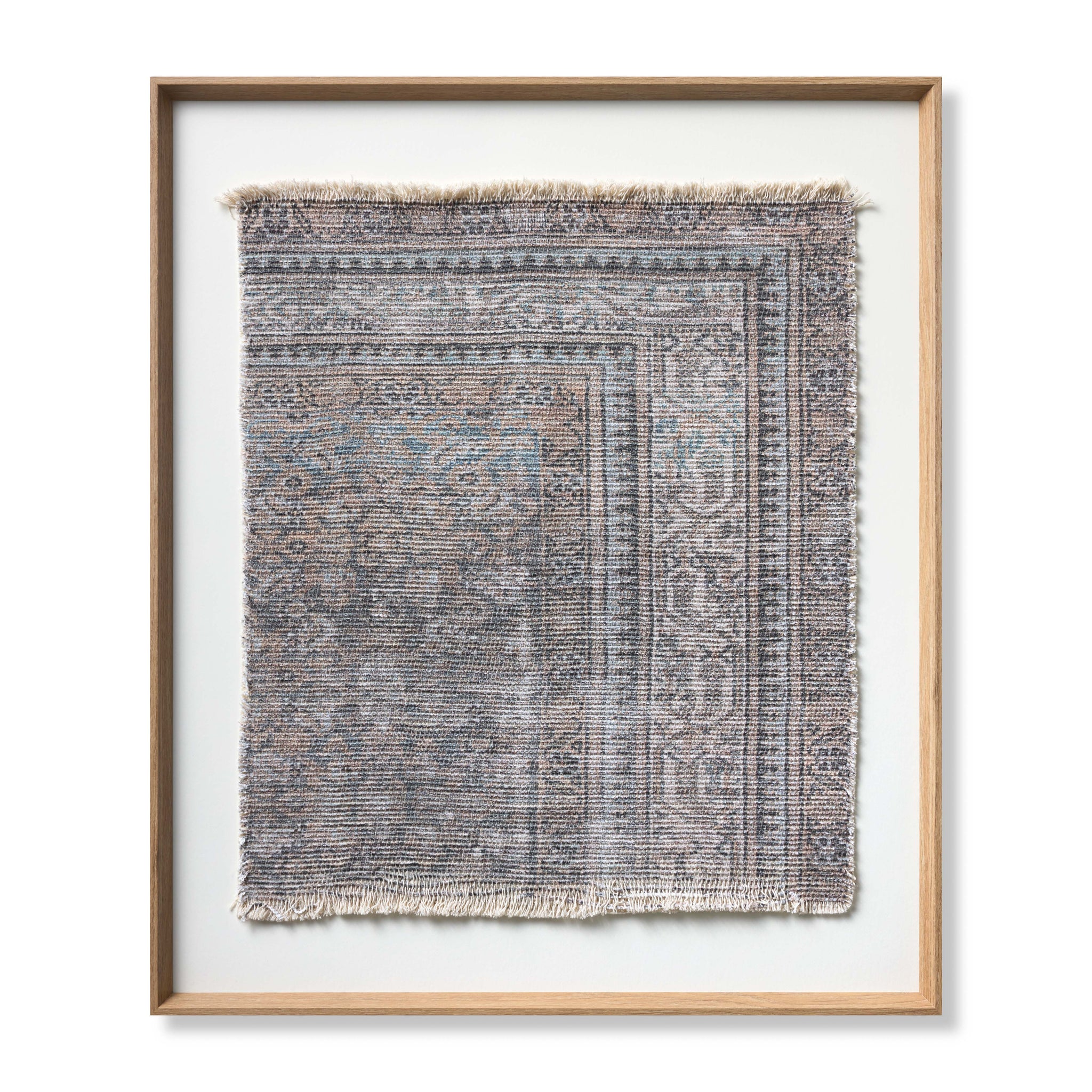 Kepol Blue / Beige Rug Art — a Loloi artwork at Laurie Yapp Home.
