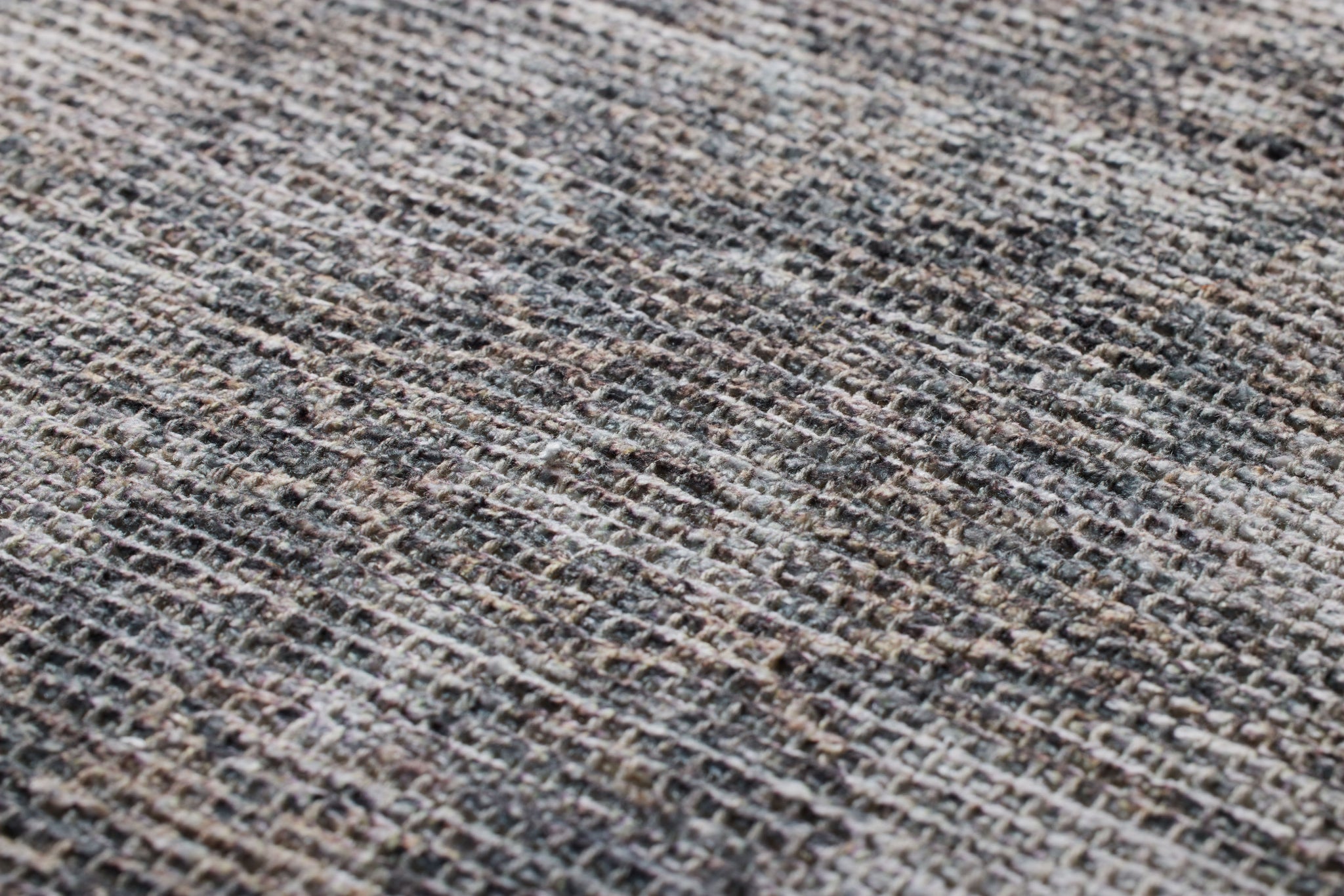 Veranasi Blue / Beige Rug Art shown from a different angle to reveal its pattern.