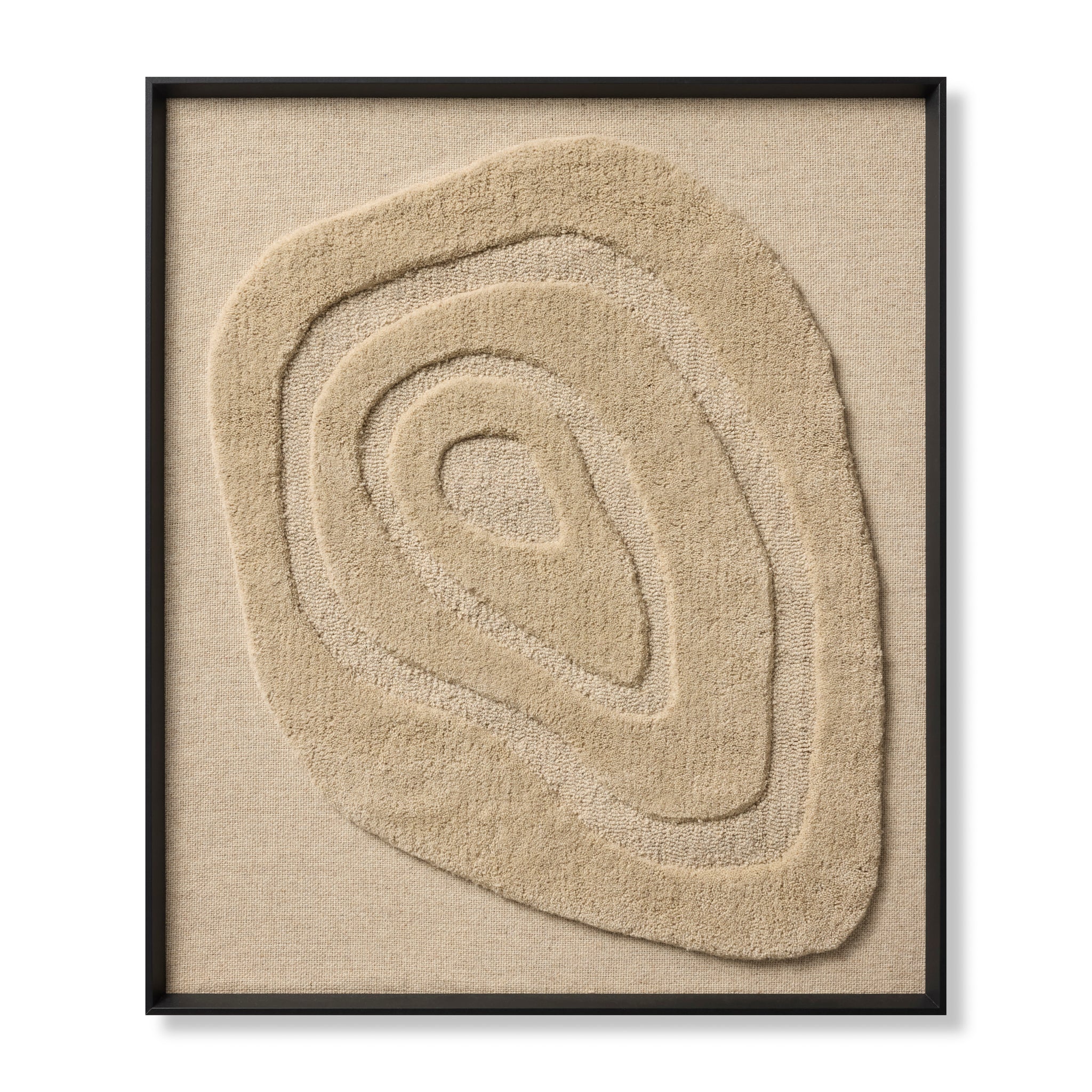 Oyster Of My Eye Beige / Beige Rug Art — a Loloi artwork at Laurie Yapp Home.