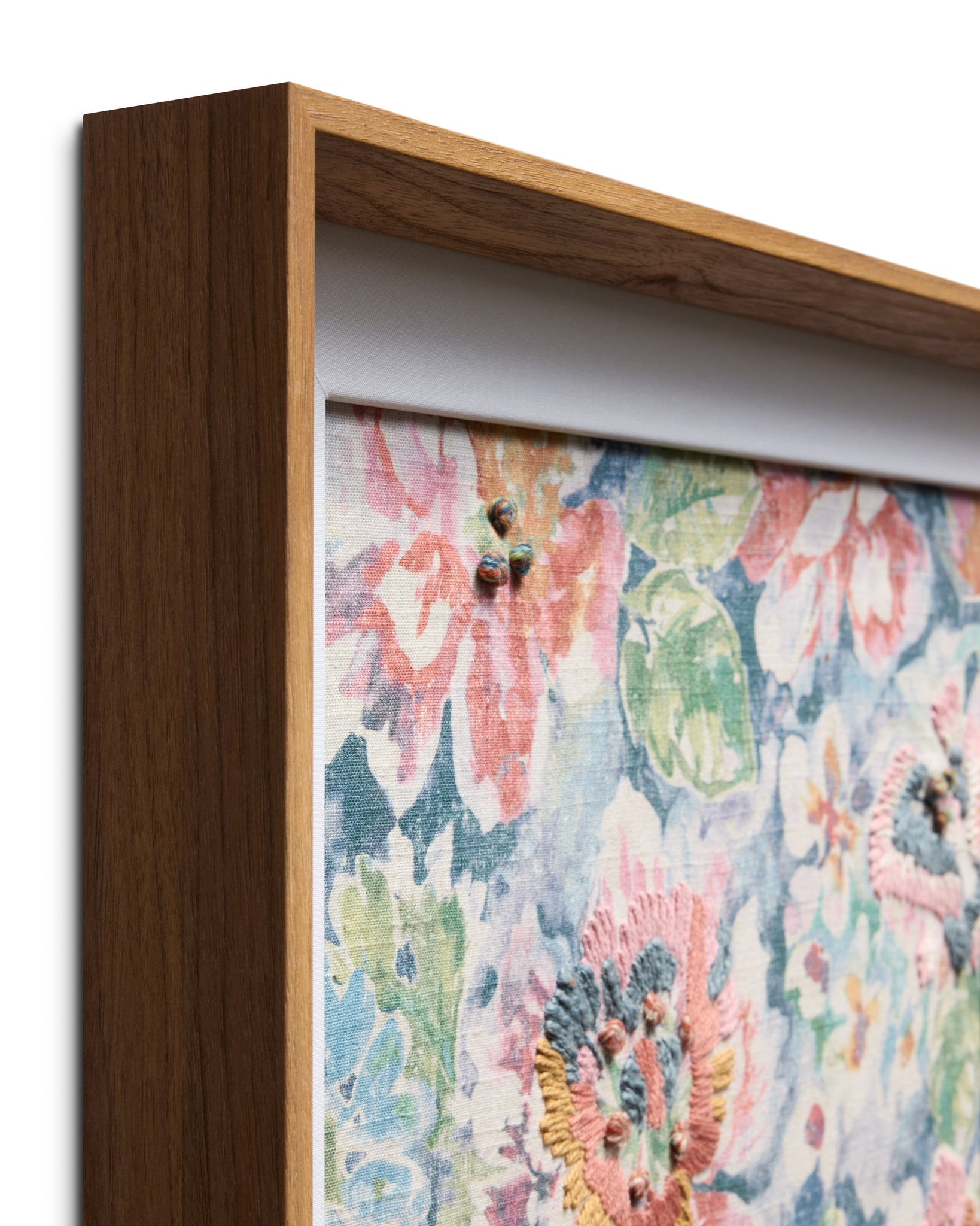 Julep Natural Rug Art shown from another angle.