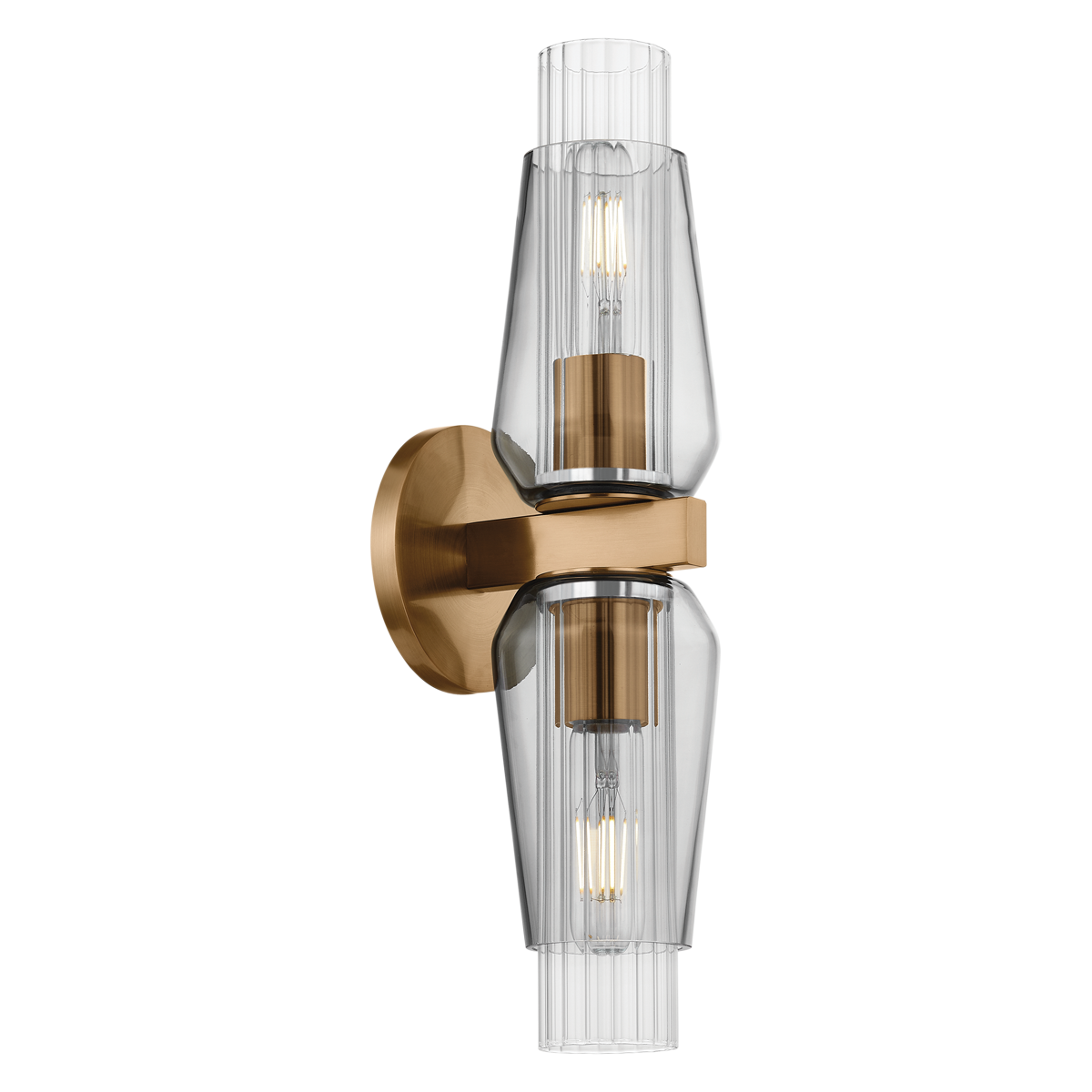 Rex Wall Sconce 4.75" x 17.75" — a Troy wall sconce for bathrooms, hallways, and living rooms at Laurie Yapp Home.