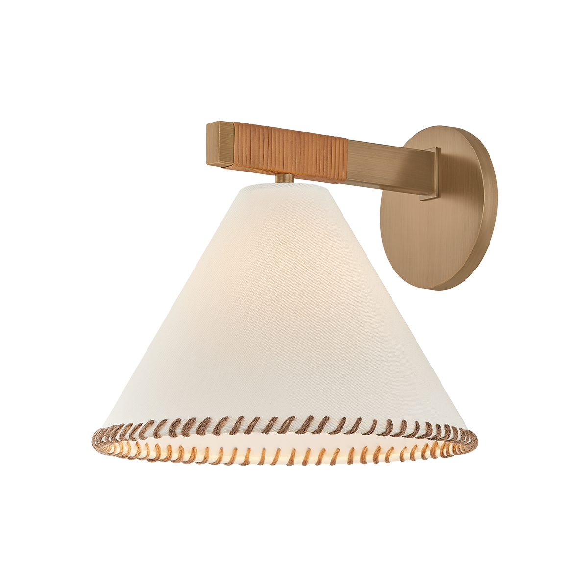 Stoney Wall Sconce — a Troy wall sconce for bathrooms, hallways, and living rooms at Laurie Yapp Home.
