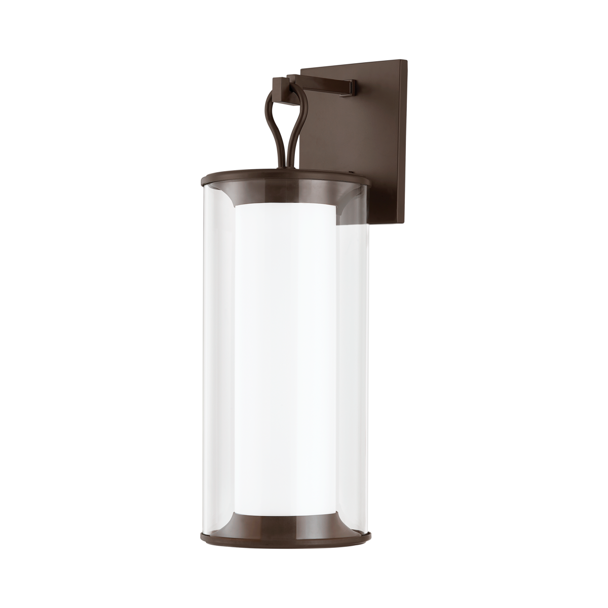 Cannes Exterior Wall Sconce 8" — a Troy wall sconce for bathrooms, hallways, and living rooms at Laurie Yapp Home.