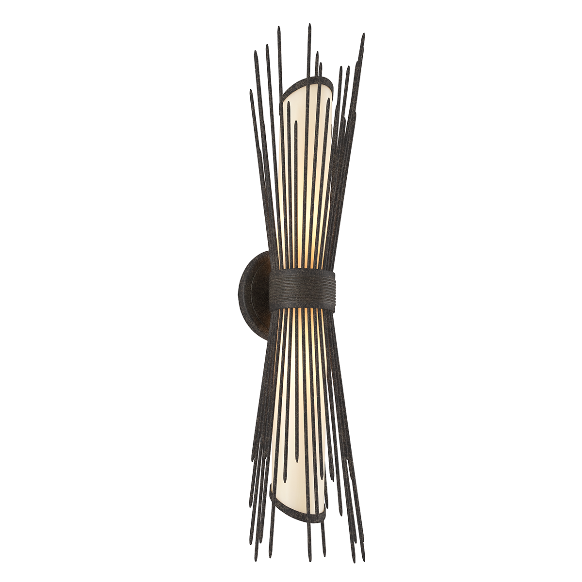 Blink Exterior Wall Sconce 6.25" x 30" — a Troy wall sconce for bathrooms, hallways, and living rooms at Laurie Yapp Home.