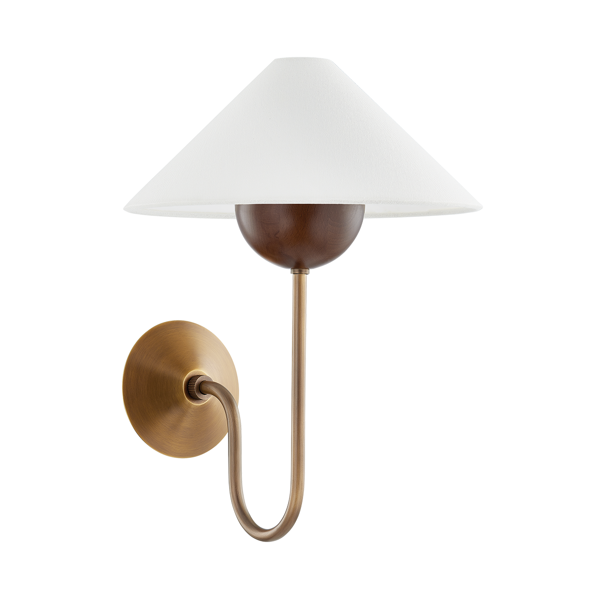 Evan Wall Sconce — a Troy wall sconce for bathrooms, hallways, and living rooms at Laurie Yapp Home.