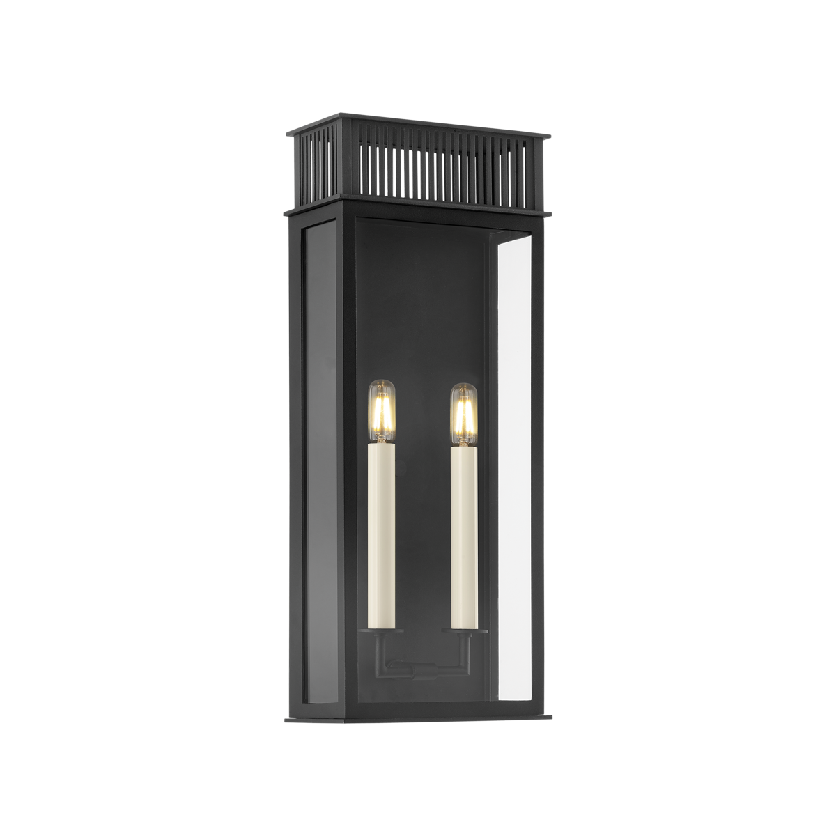 Gridley Exterior Wall Sconce 9.25" — a Troy wall sconce for bathrooms, hallways, and living rooms at Laurie Yapp Home.