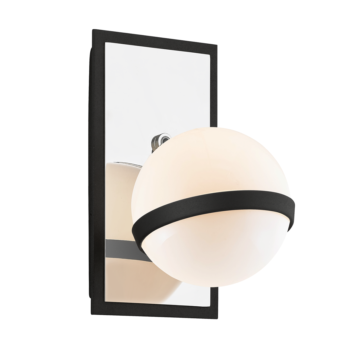 Ace Wall Sconce 5.25" x 9" — a Troy wall sconce for bathrooms, hallways, and living rooms at Laurie Yapp Home.