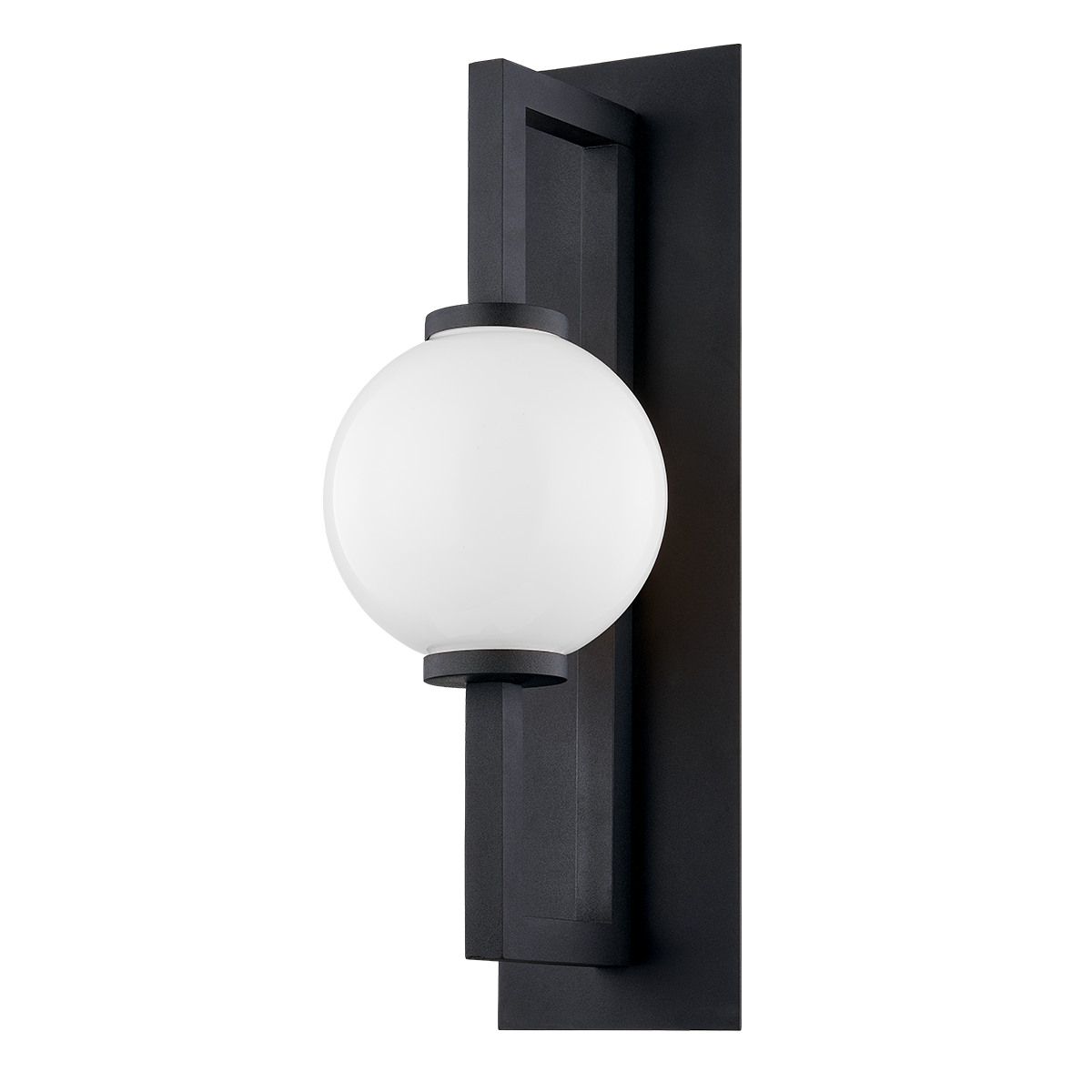Darwin Exterior Wall Sconce 10" — a Troy wall sconce for bathrooms, hallways, and living rooms at Laurie Yapp Home.