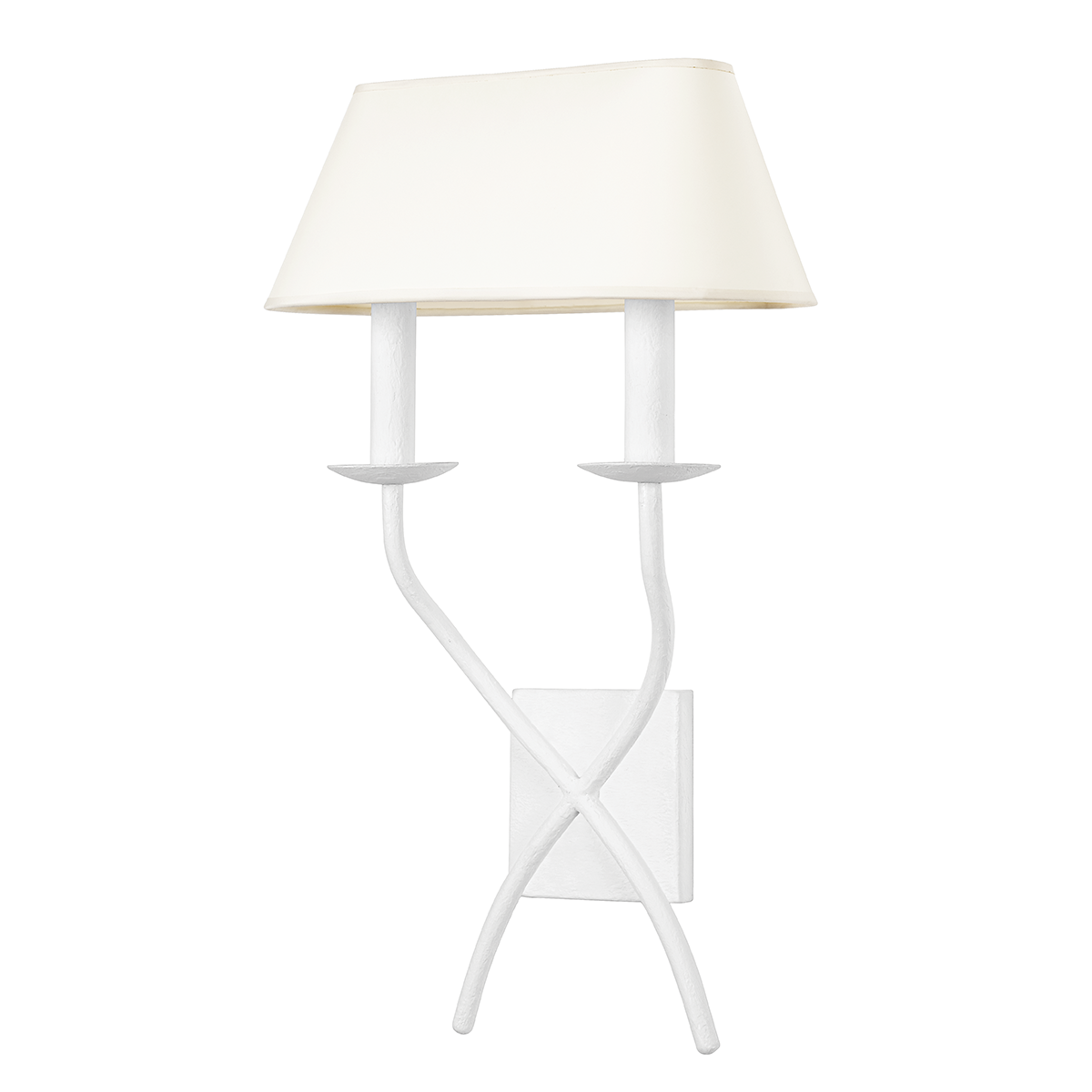 Lomita Wall Sconce 14" shown from a second angle to highlight the arm curve and shade silhouette.