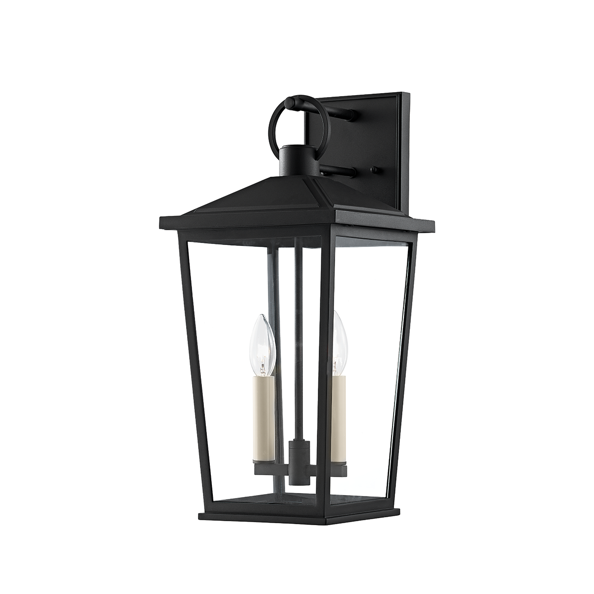 Soren Exterior Wall Sconce 9.5" x 20" — a Troy wall sconce for bathrooms, hallways, and living rooms at Laurie Yapp Home.