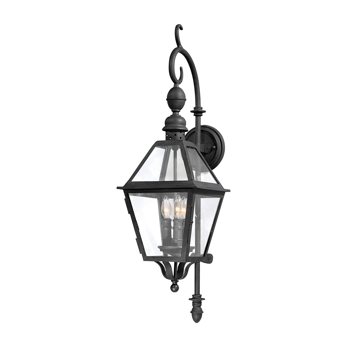 Townsend Exterior Wall Sconce 9.25" — a Troy wall sconce for bathrooms, hallways, and living rooms at Laurie Yapp Home.