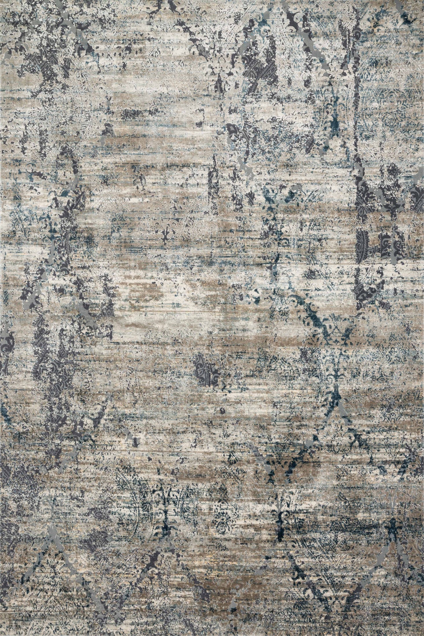 Cascade Taupe / Blue — a Loloi rug at Laurie Yapp Home.