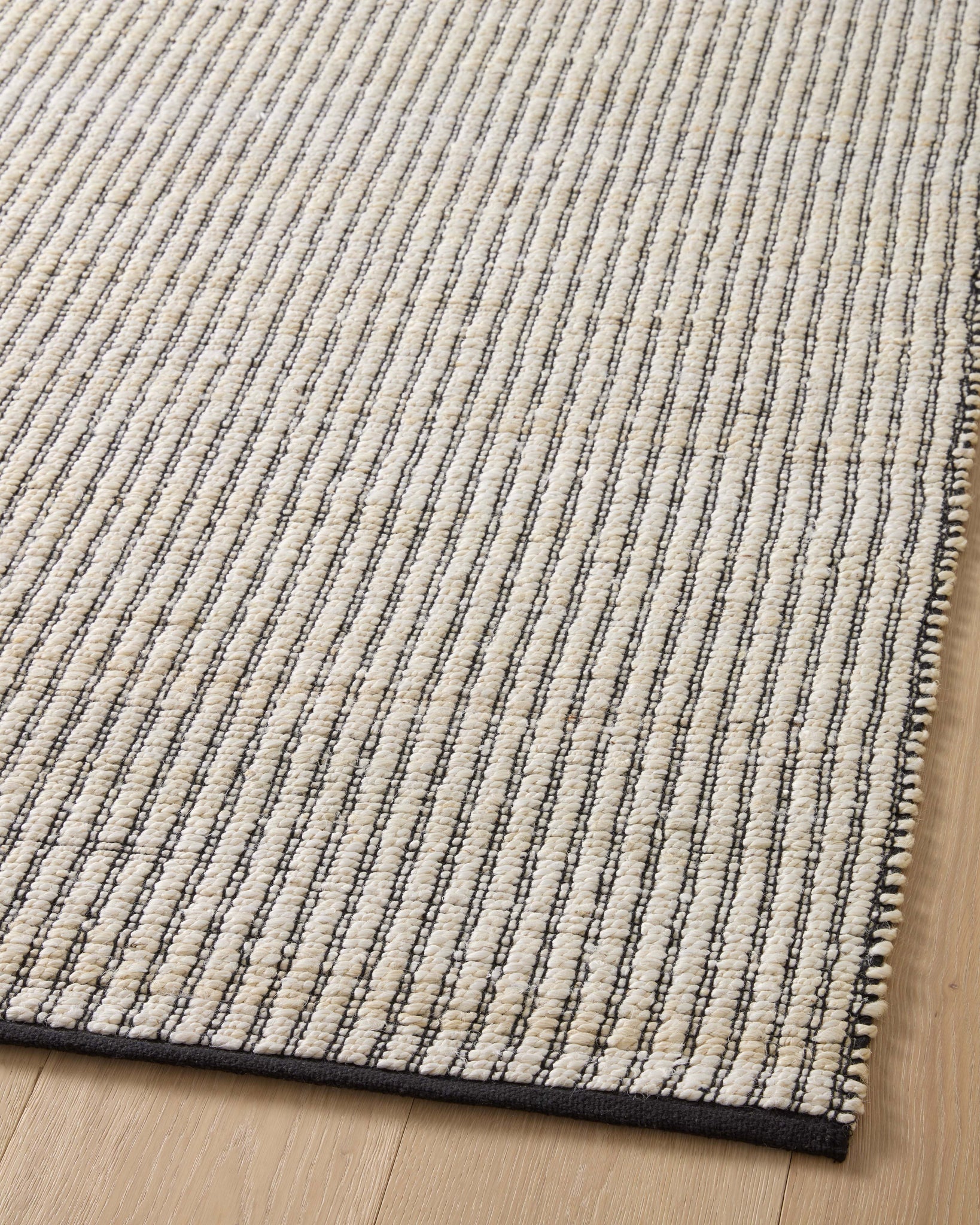 Colton Ivory / Black shown from a different angle to reveal its pattern.