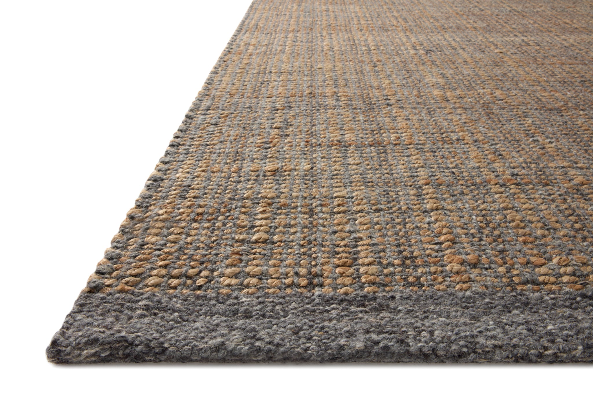 Cornwall Charcoal / Natural shown from a different angle to reveal its pattern.