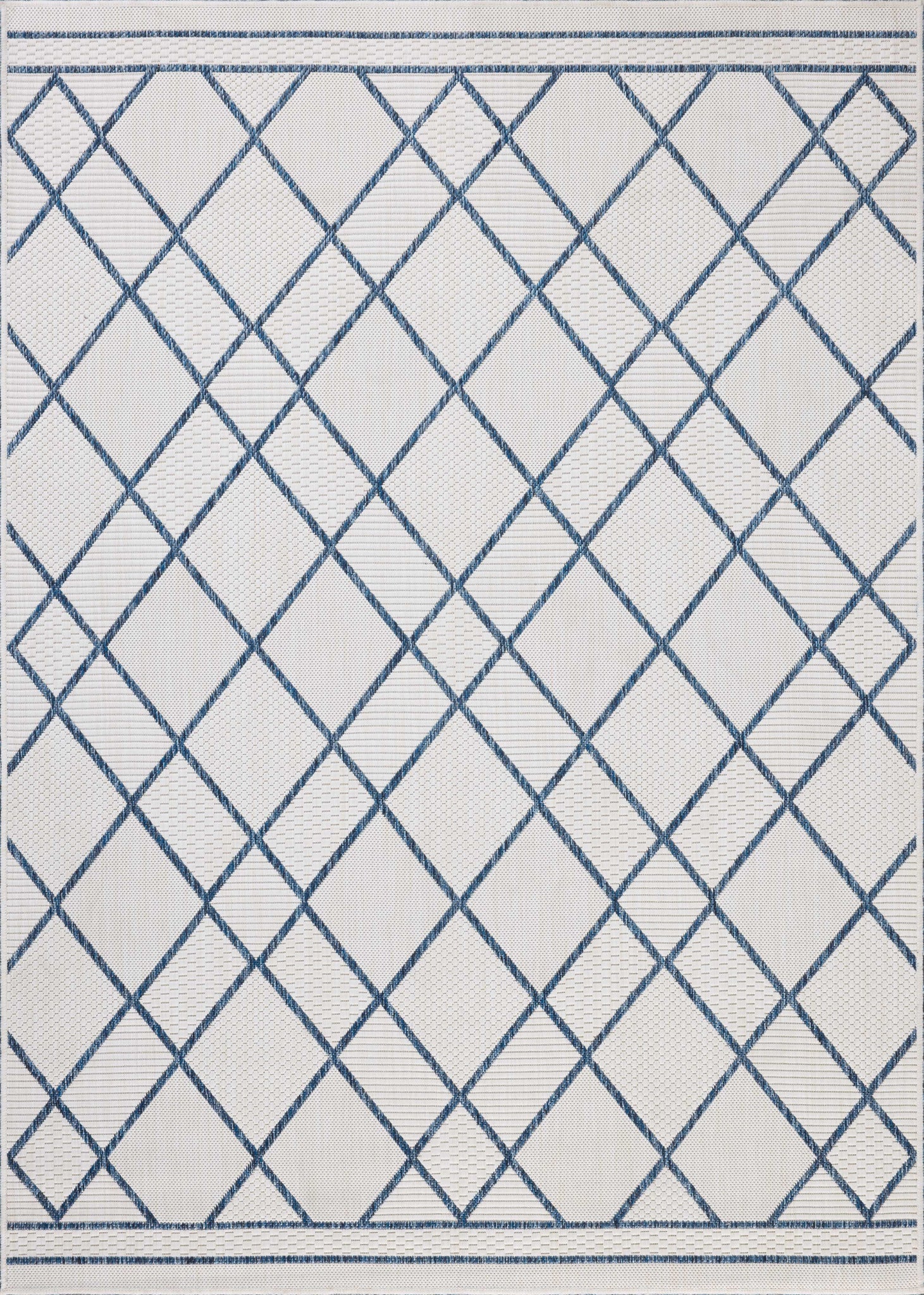 Easton Ivory / Denim — a Loloi rug at Laurie Yapp Home.