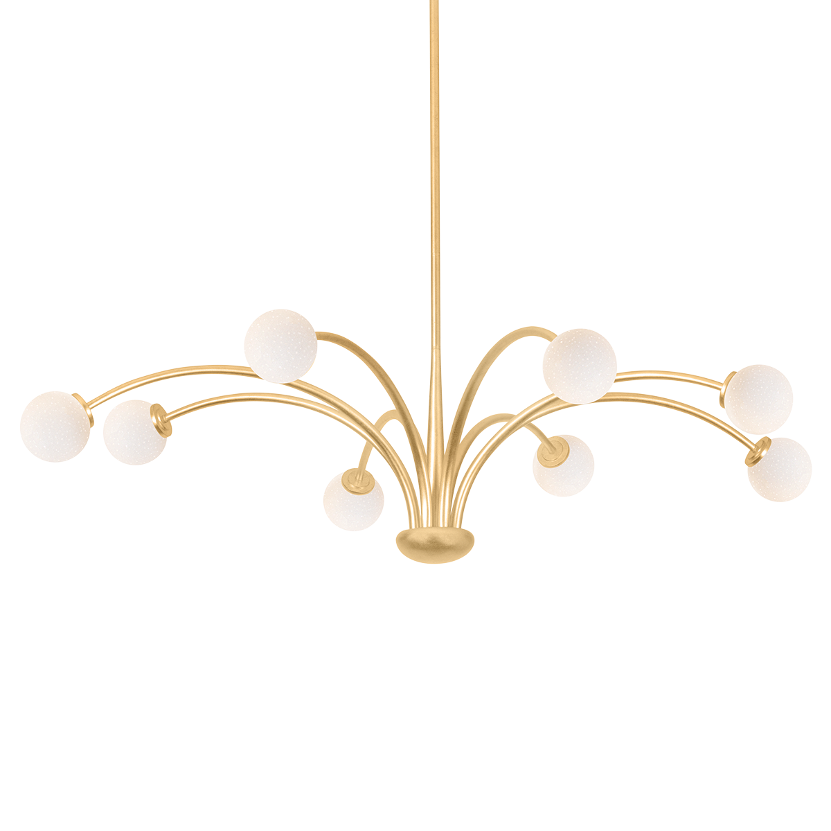 Orinda Chandelier 54.25" — a Troy chandelier for dining rooms, entries, and living rooms at Laurie Yapp Home.