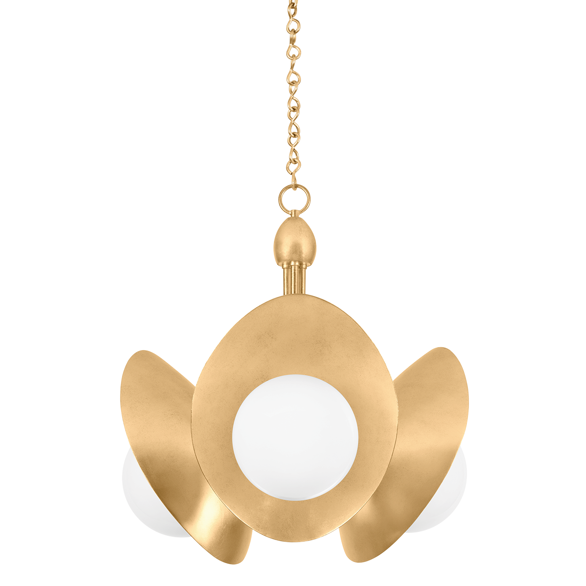 Olson Chandelier 24.25" — a Troy chandelier for dining rooms, entries, and living rooms at Laurie Yapp Home.