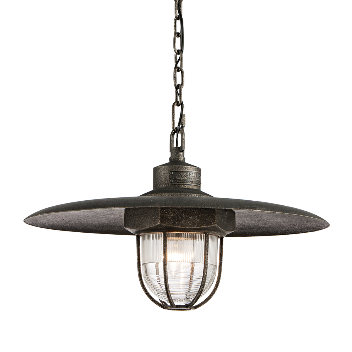 Acme Pendant 22" — a Troy pendant for kitchens, entries, and dining rooms at Laurie Yapp Home.