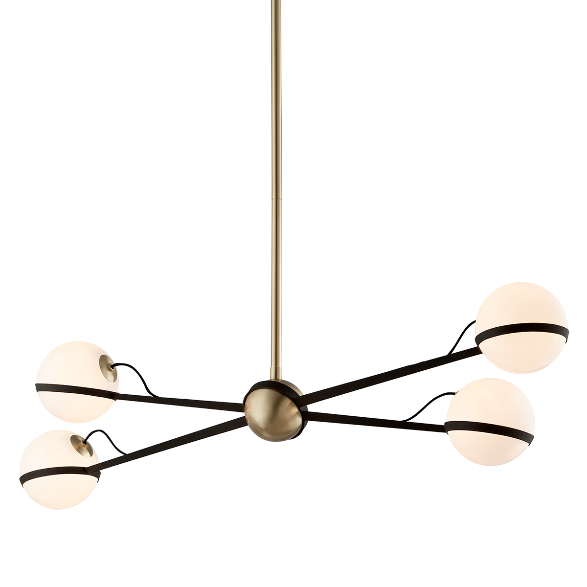 Ace Linear — a Troy linear for dining rooms, kitchen islands, and long consoles at Laurie Yapp Home.