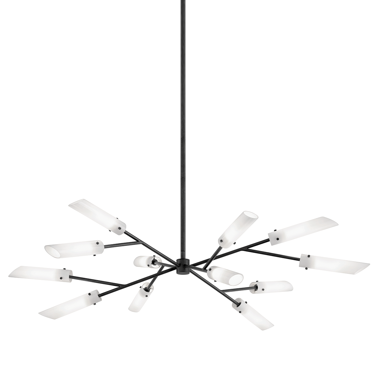 High Line Chandelier 55.5" — a Troy chandelier for dining rooms, entries, and living rooms at Laurie Yapp Home.