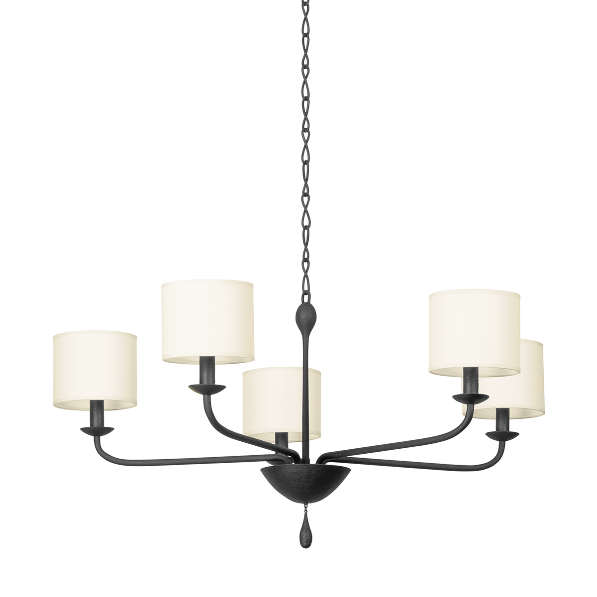 Osmond Chandelier 36" — a Troy chandelier for dining rooms, entries, and living rooms at Laurie Yapp Home.