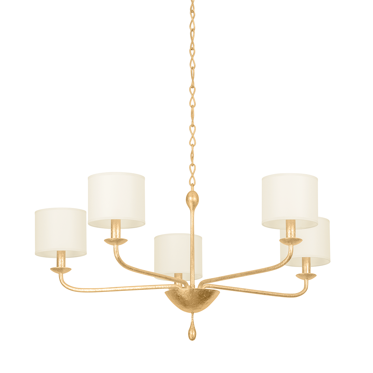 Osmond Chandelier 36" shown from a second angle to highlight the frame, arms, and shade detail.