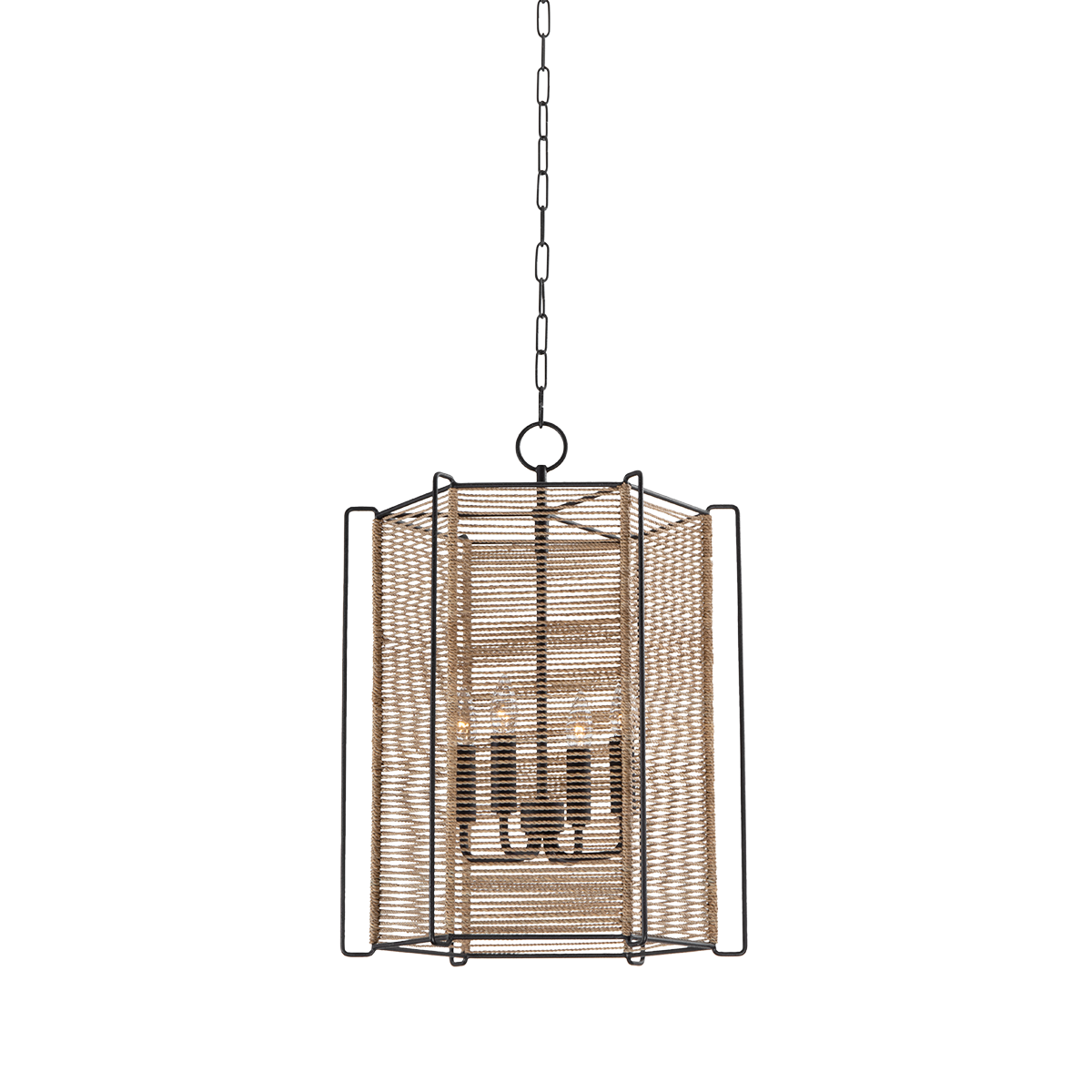 Ramon Lantern 18" — a Troy lantern for entries, foyers, and covered porches at Laurie Yapp Home.