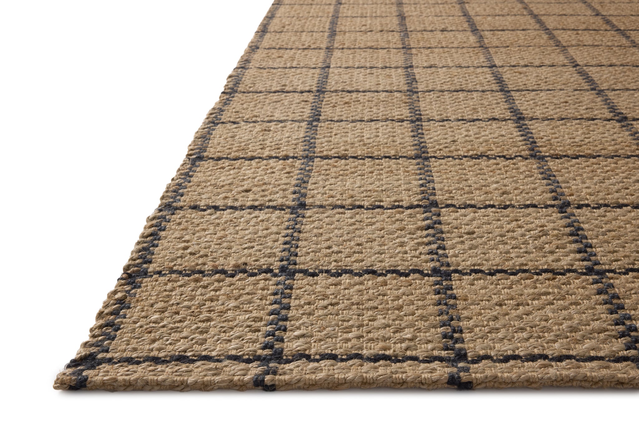 Fletcher Natural / Black shown from a different angle to reveal its pattern.