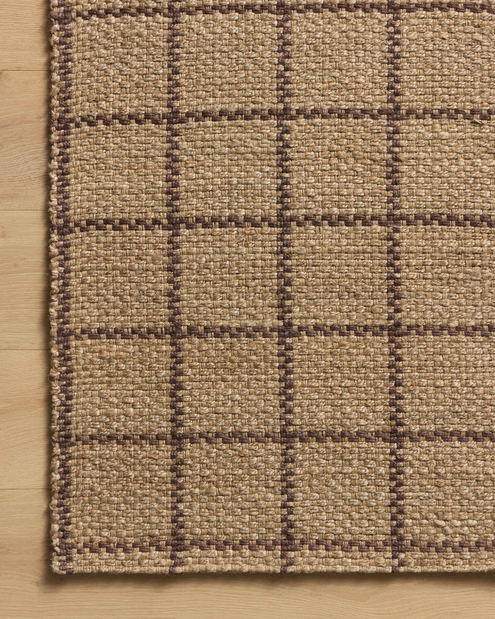 Fletcher Natural / Brown shown from a different angle to reveal its pattern.