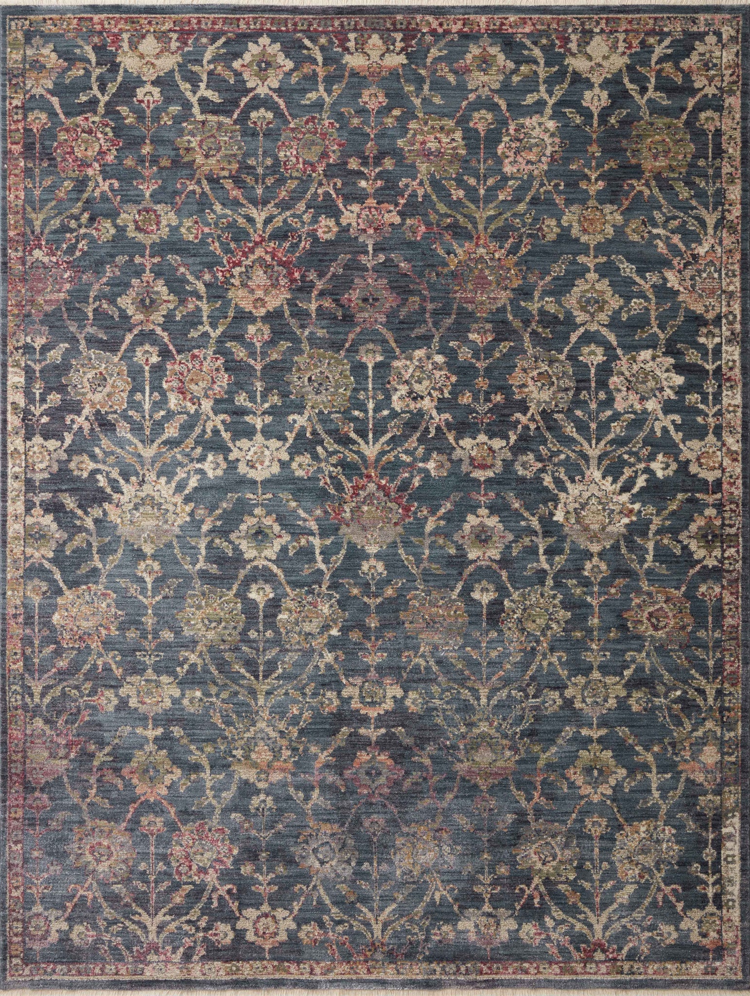 Giada Navy / Multi — a Loloi rug at Laurie Yapp Home.