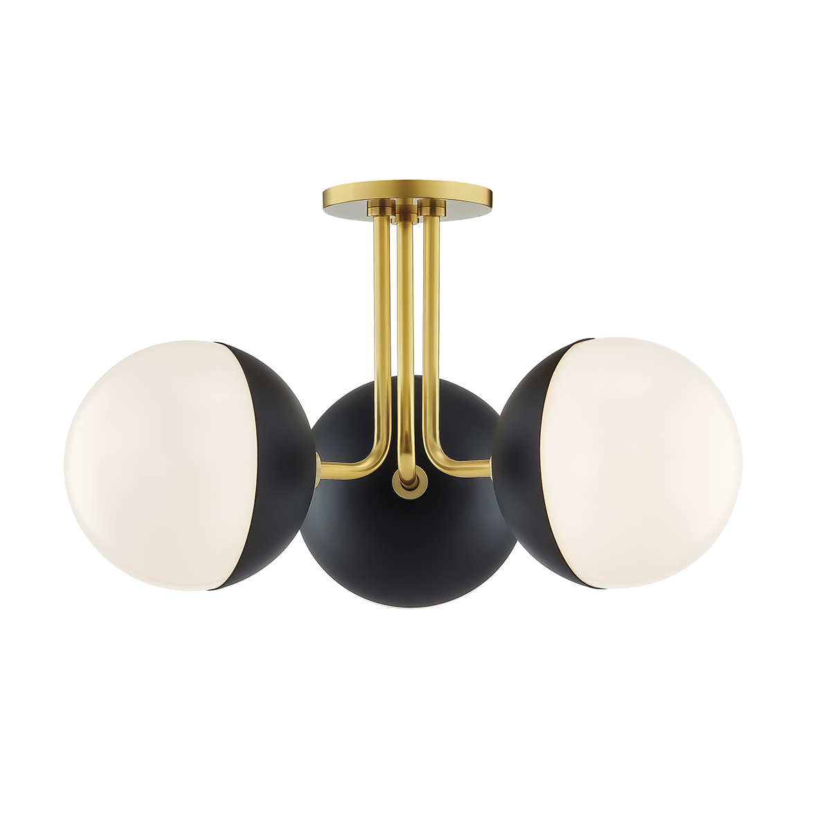 Plafonnier semi-encastré Renee 19,75"