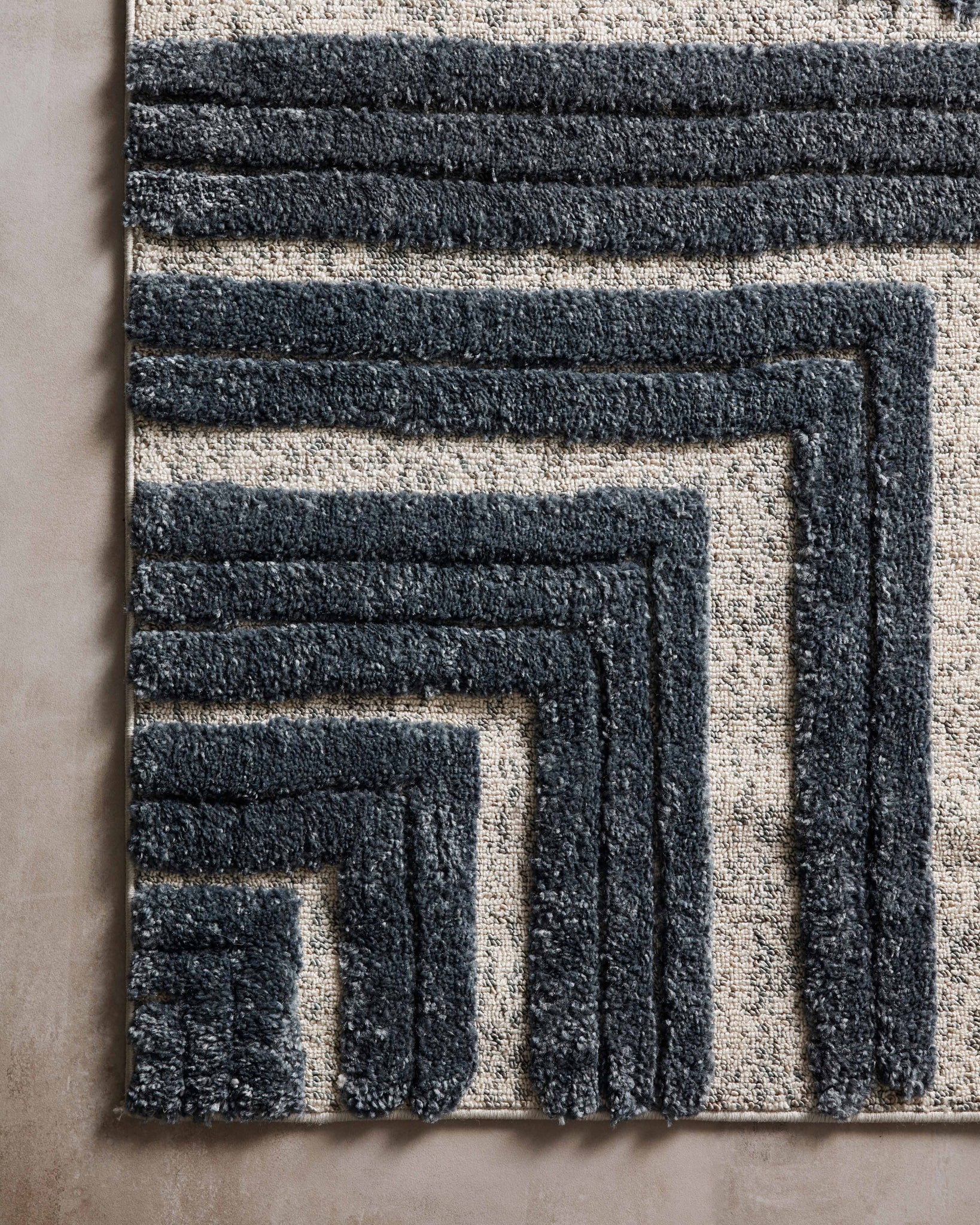 Hagen Blue / White styled in a living room at Laurie Yapp Home.