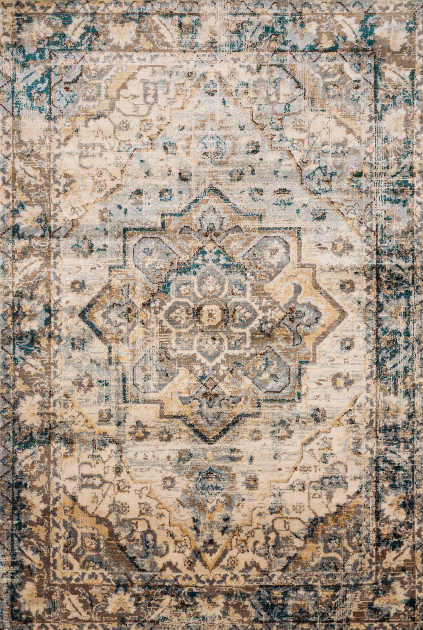 Isadora Oatmeal / Bark — a Loloi rug at Laurie Yapp Home.