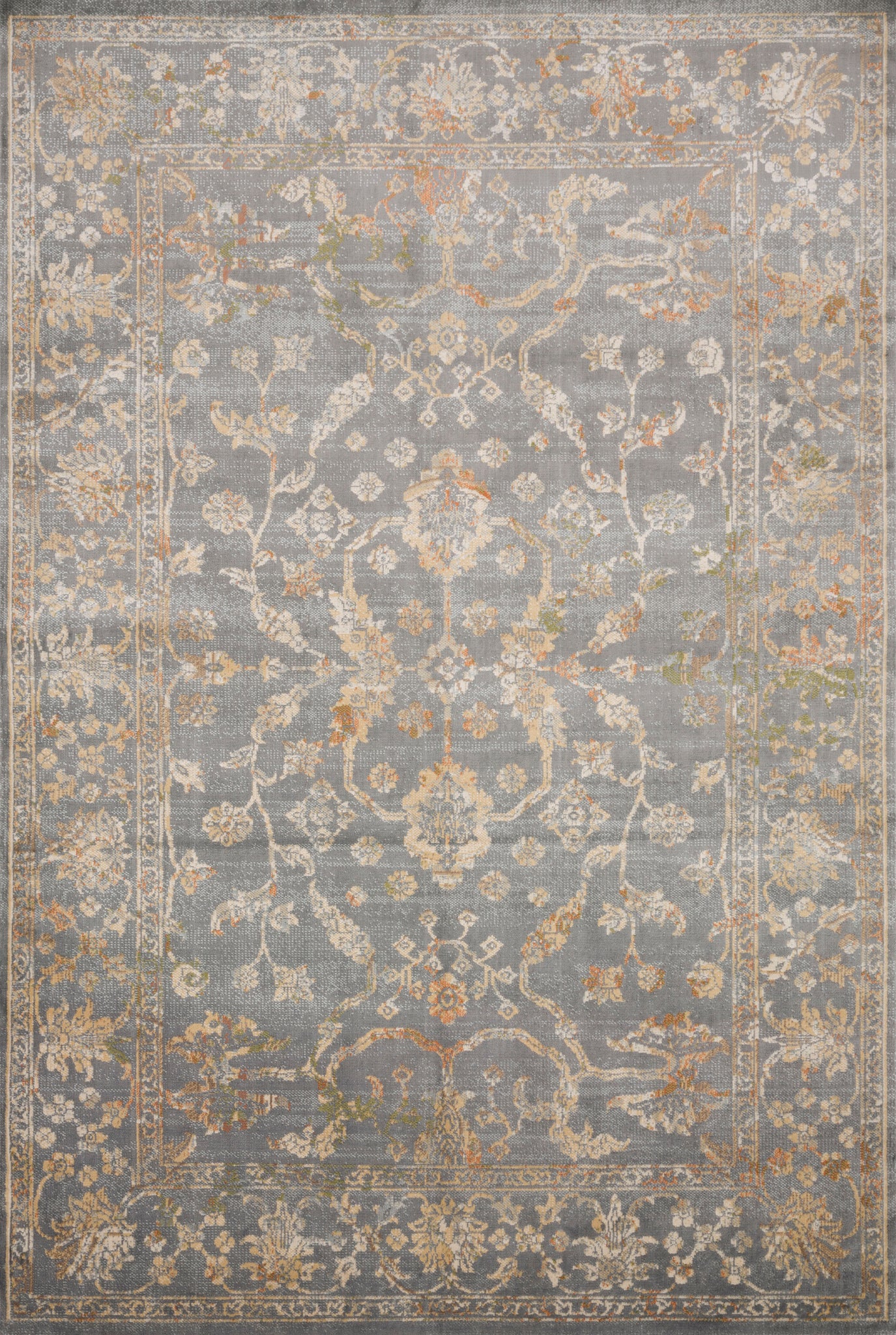Isadora Silver / Silver — a Loloi rug at Laurie Yapp Home.