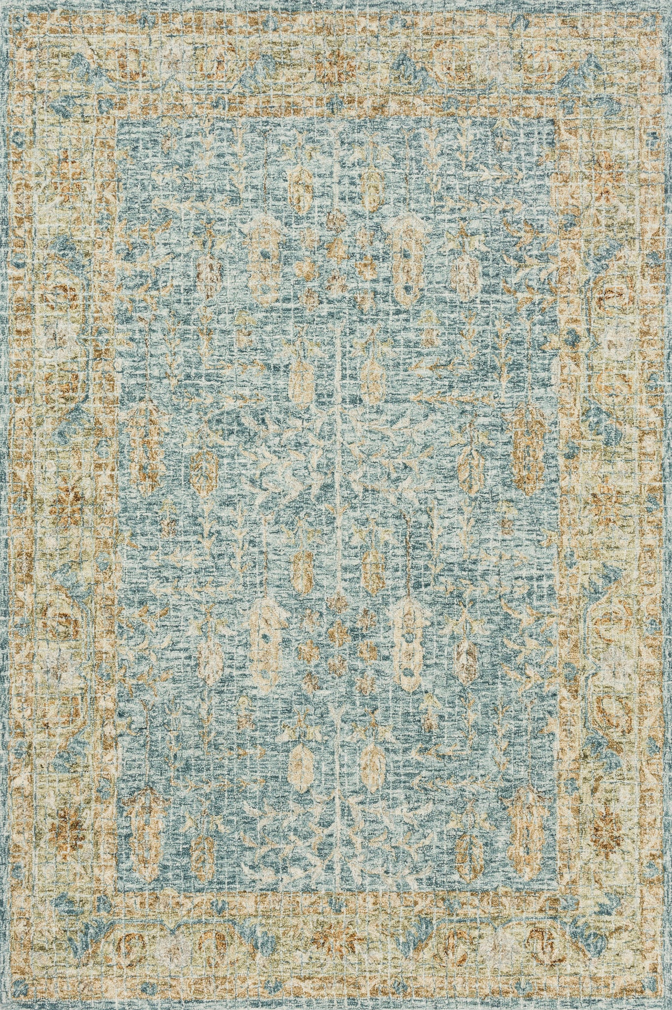 Julian Blue / Gold — a Loloi rug at Laurie Yapp Home.