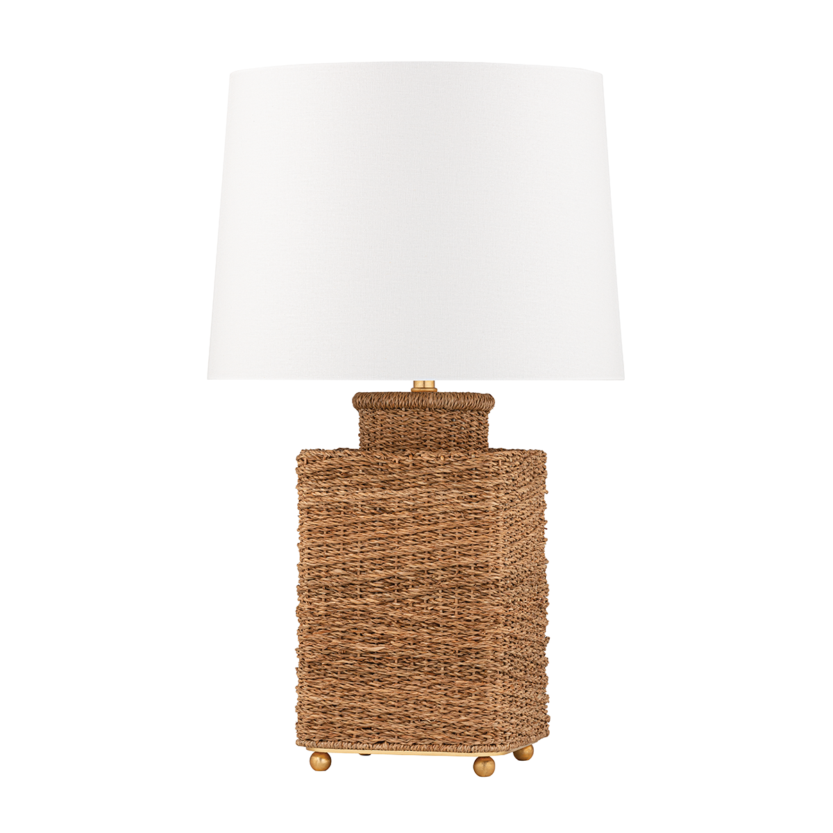 Weaver Table Lamp — a Hudson Valley table lamp for living rooms, entries, and bedrooms at Laurie Yapp Home.