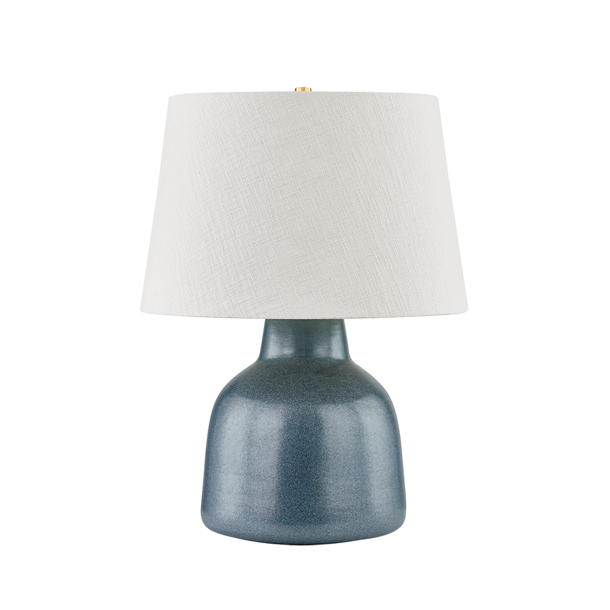 Ridgefield Table Lamp in aged brass — a Hudson Valley table lamp for living rooms, entries, and bedrooms at Laurie Yapp Home.