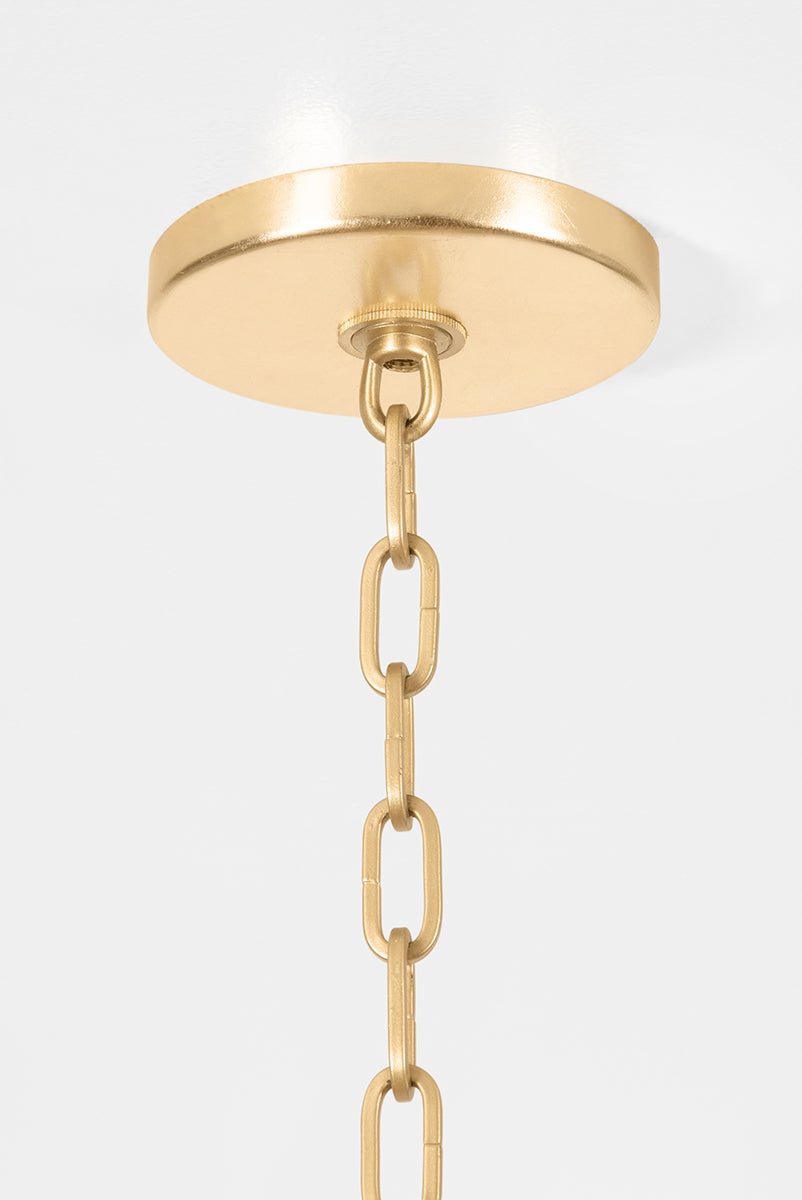 Close-up of the Laurenceston Lantern 13" showing the frame and glass panel detail.
