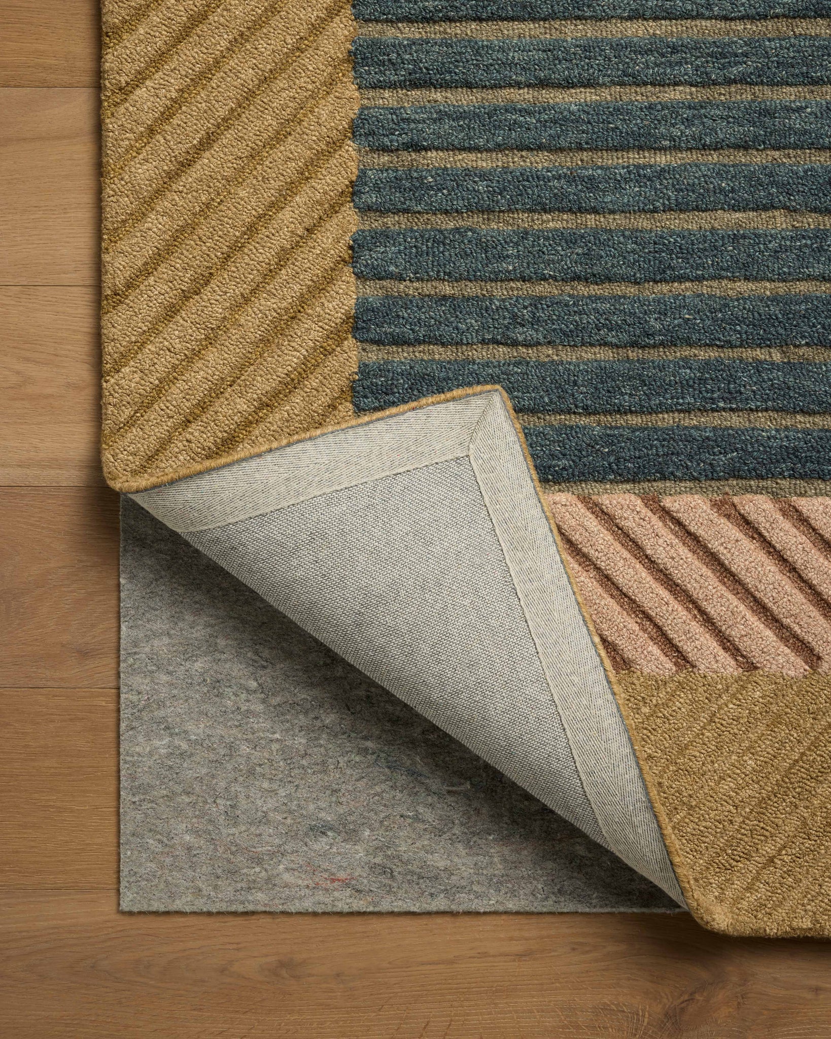 Madi Green / Multi shown from a different angle to reveal its pattern.