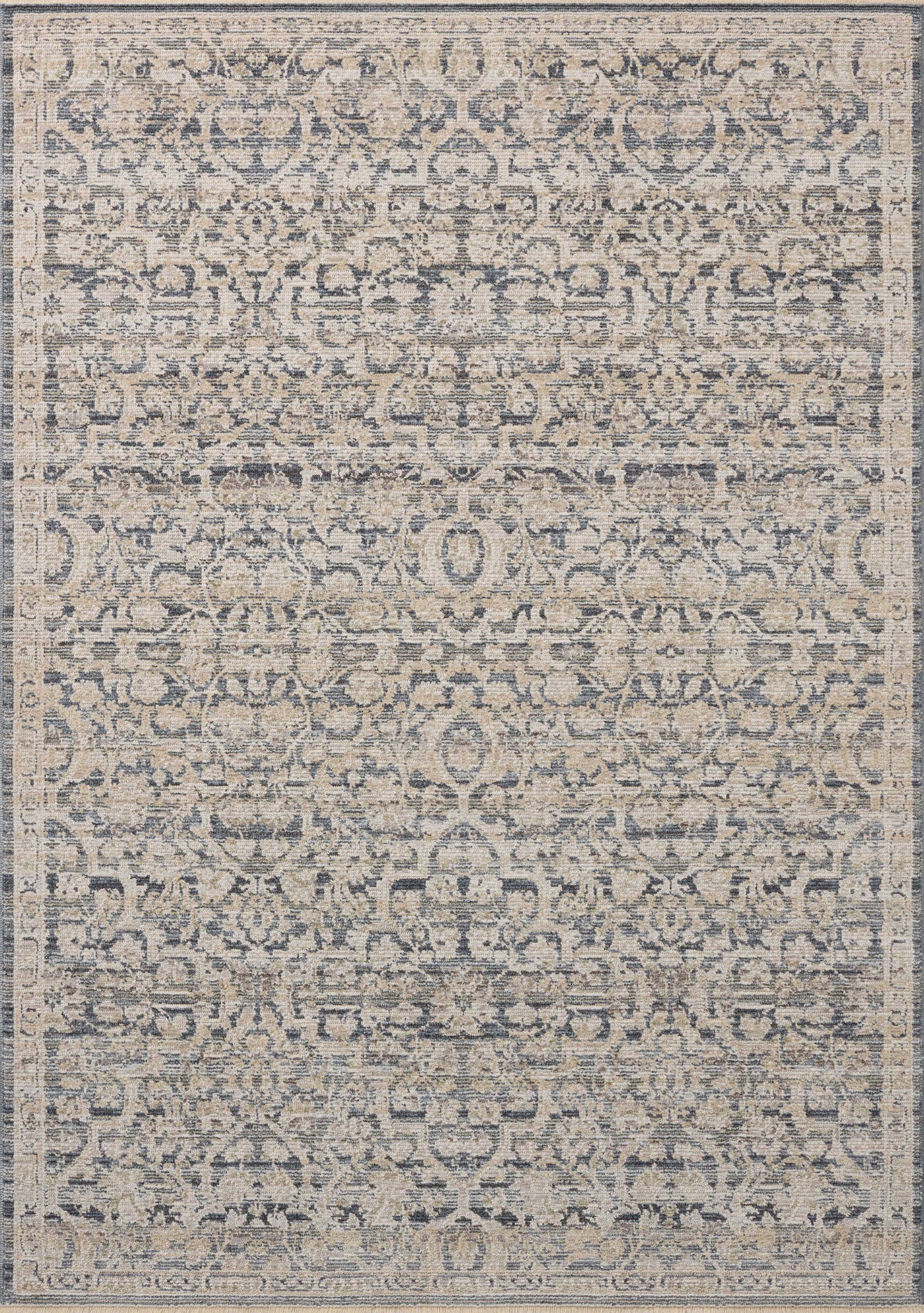 Milena Denim / Natural — a Loloi rug at Laurie Yapp Home.