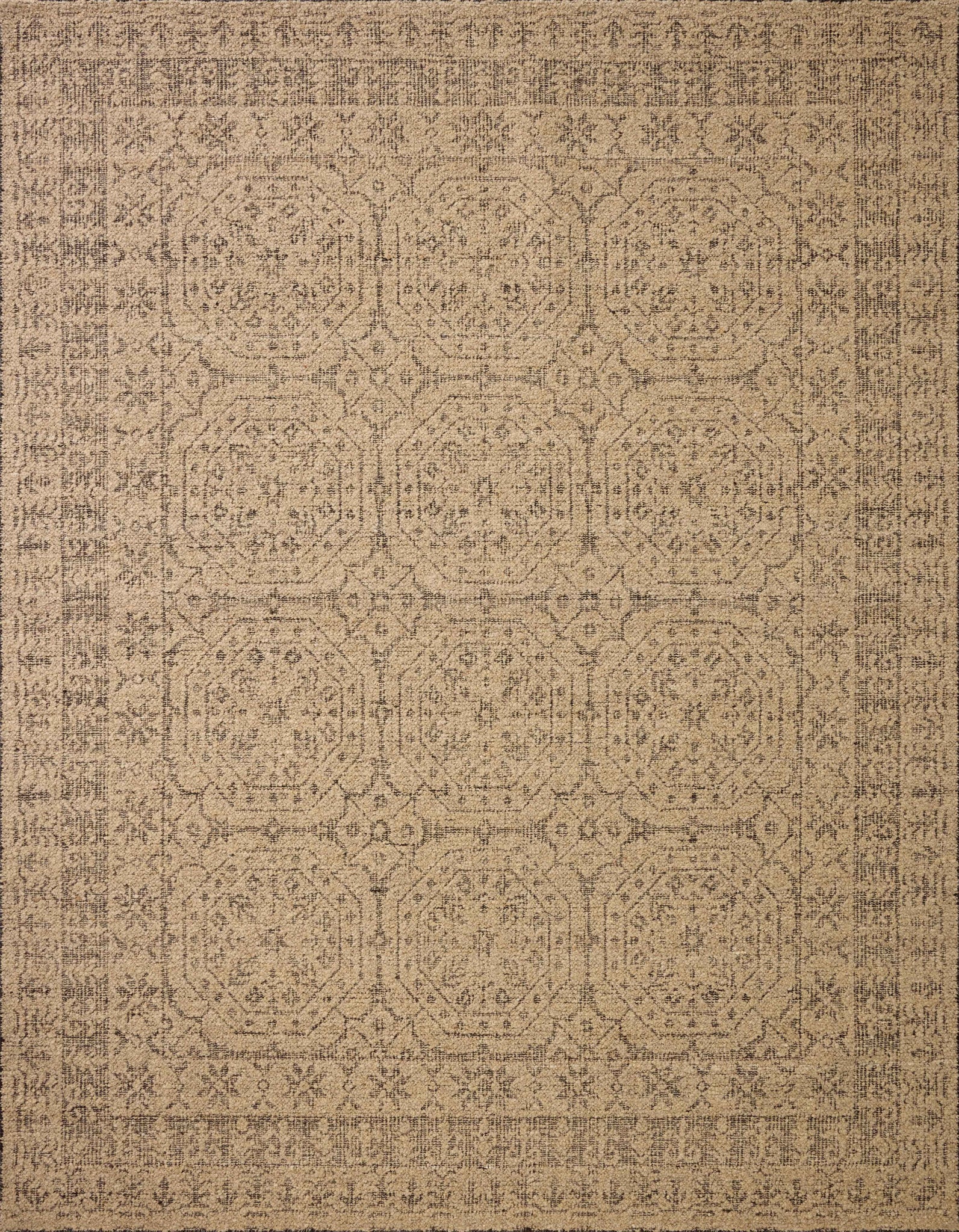 Novi Tan / Onyx — a Loloi rug at Laurie Yapp Home.