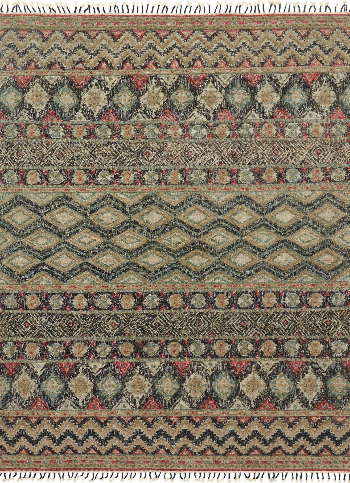 Owen Indigo / Sage — a Loloi rug at Laurie Yapp Home.