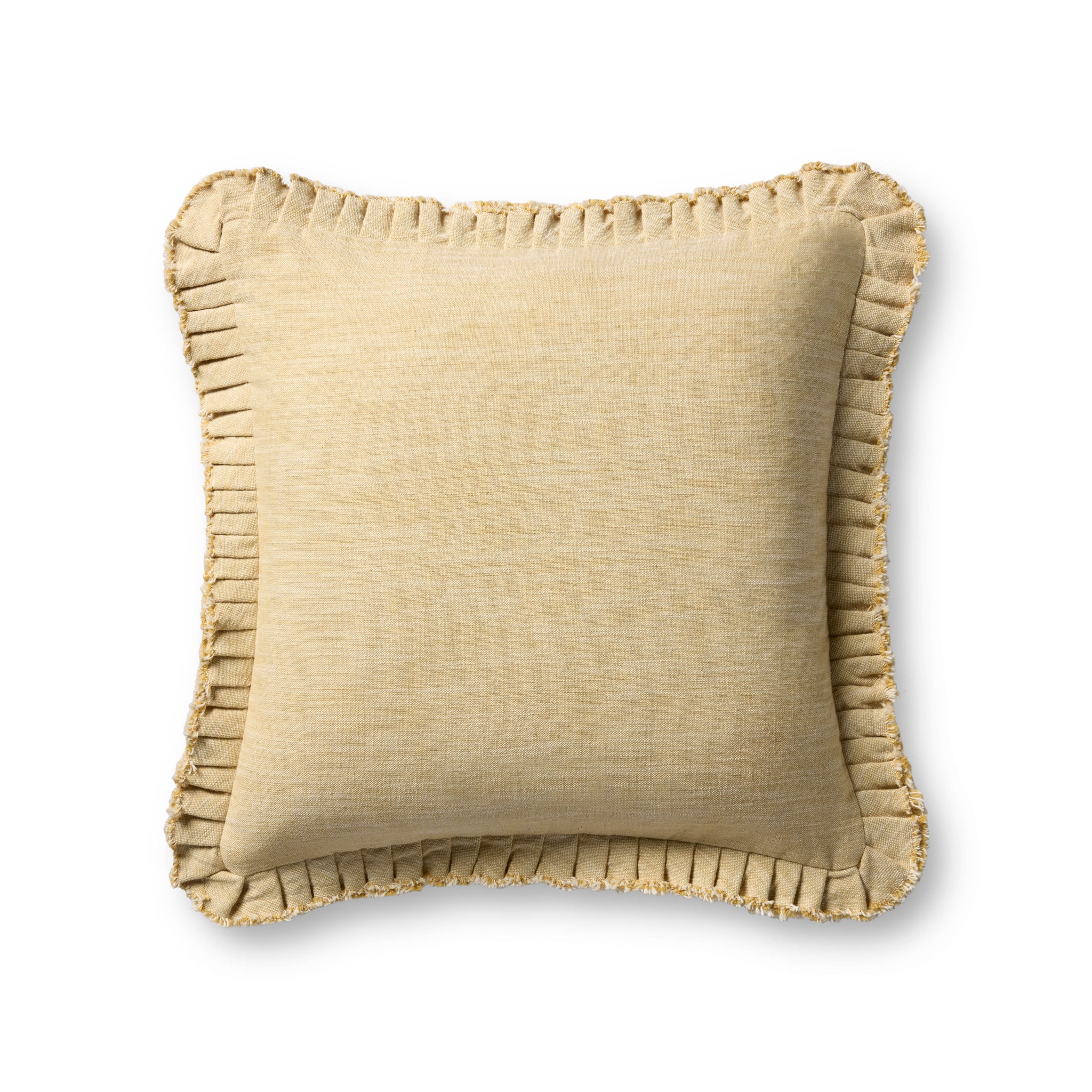 Yellow Pillow — a Loloi pillow at Laurie Yapp Home.