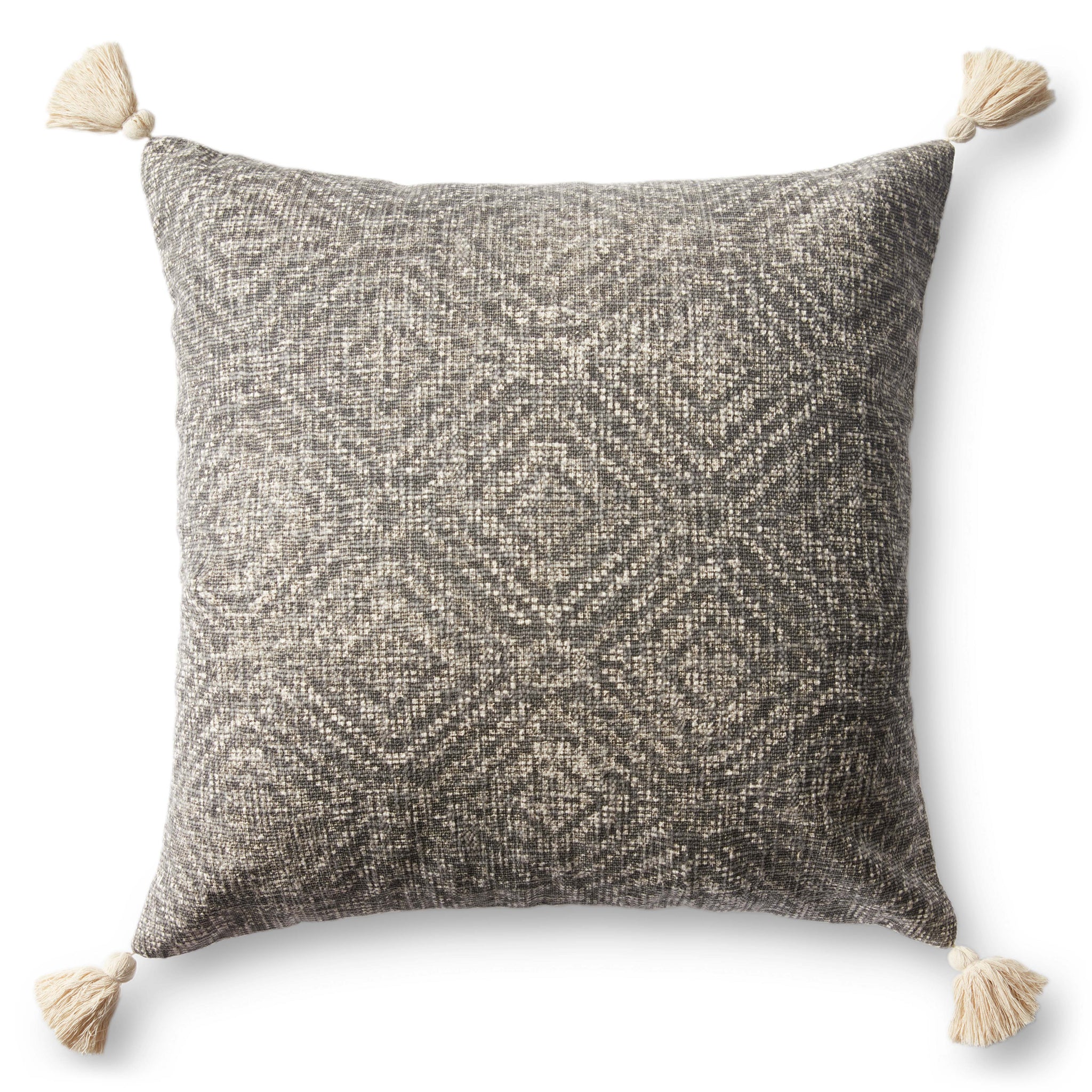 Charcoal Pillow — a Loloi pillow at Laurie Yapp Home.