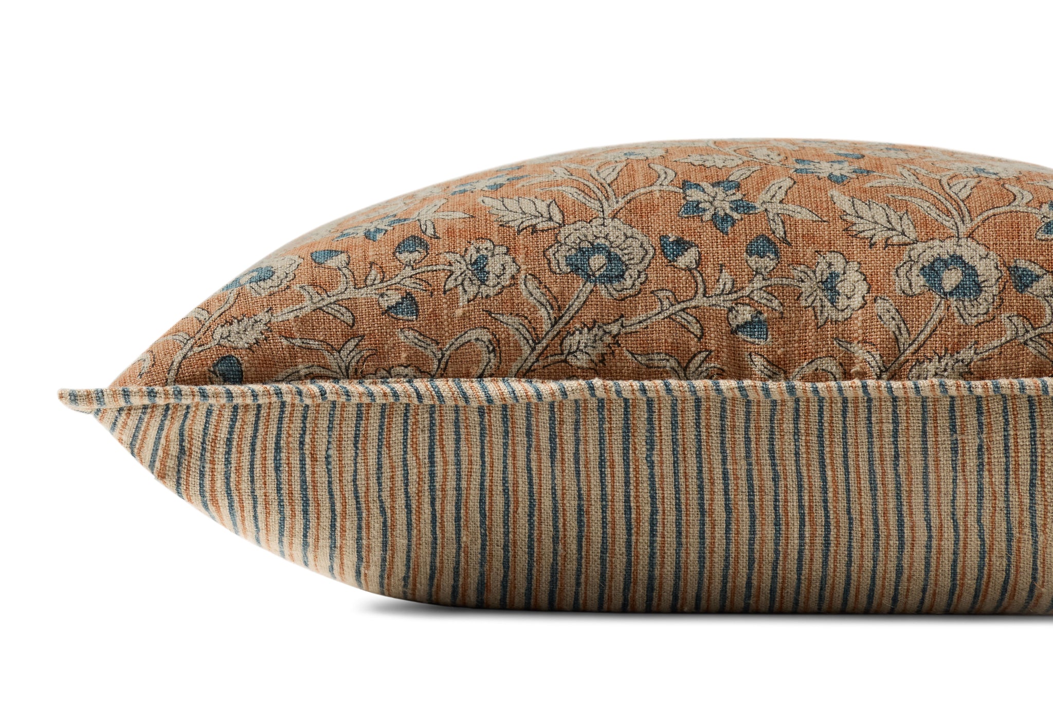 Peach / Multi Pillow shown from another angle.