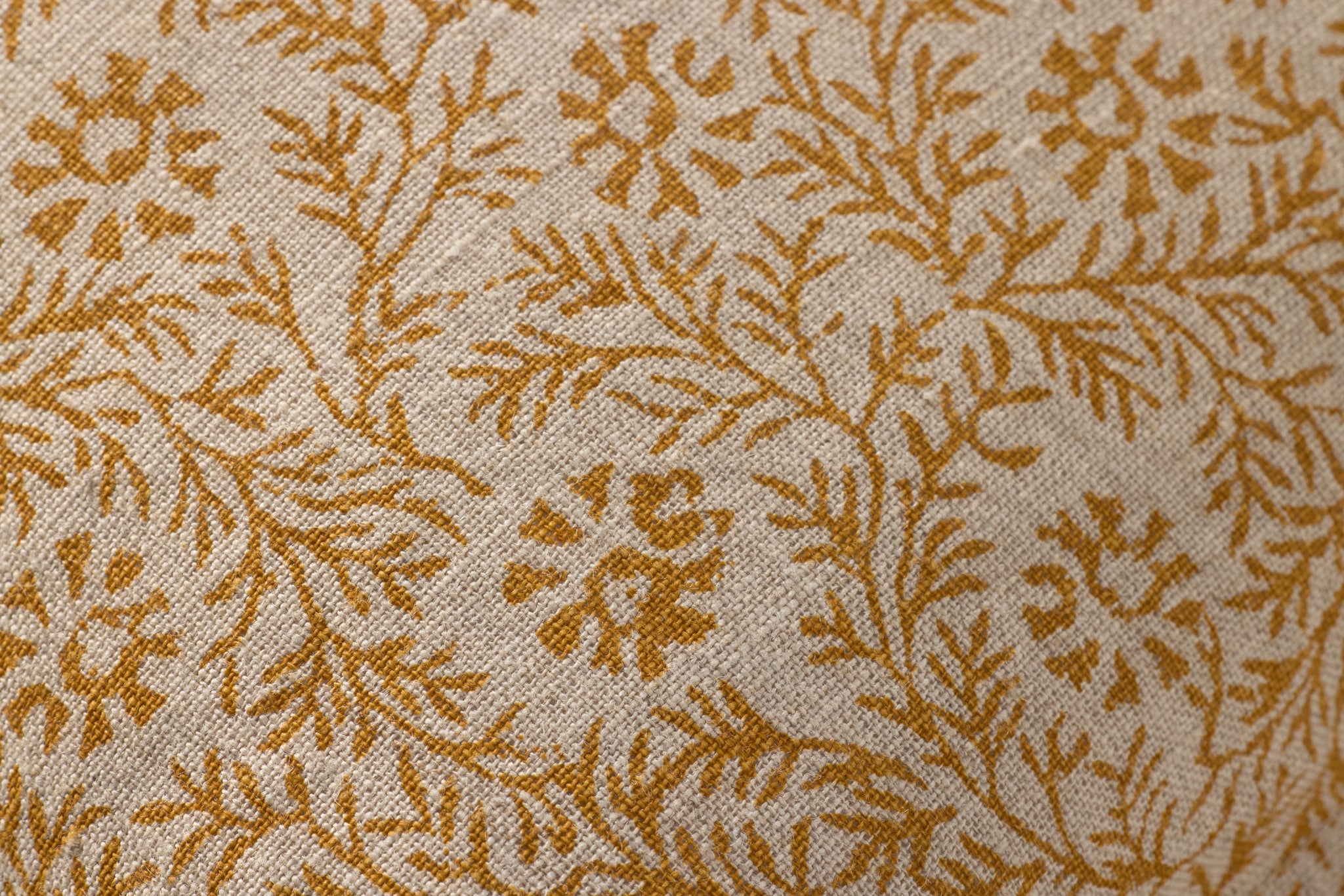 Yellow Pillow (Pattern 2) shown from a different angle to reveal its pattern.