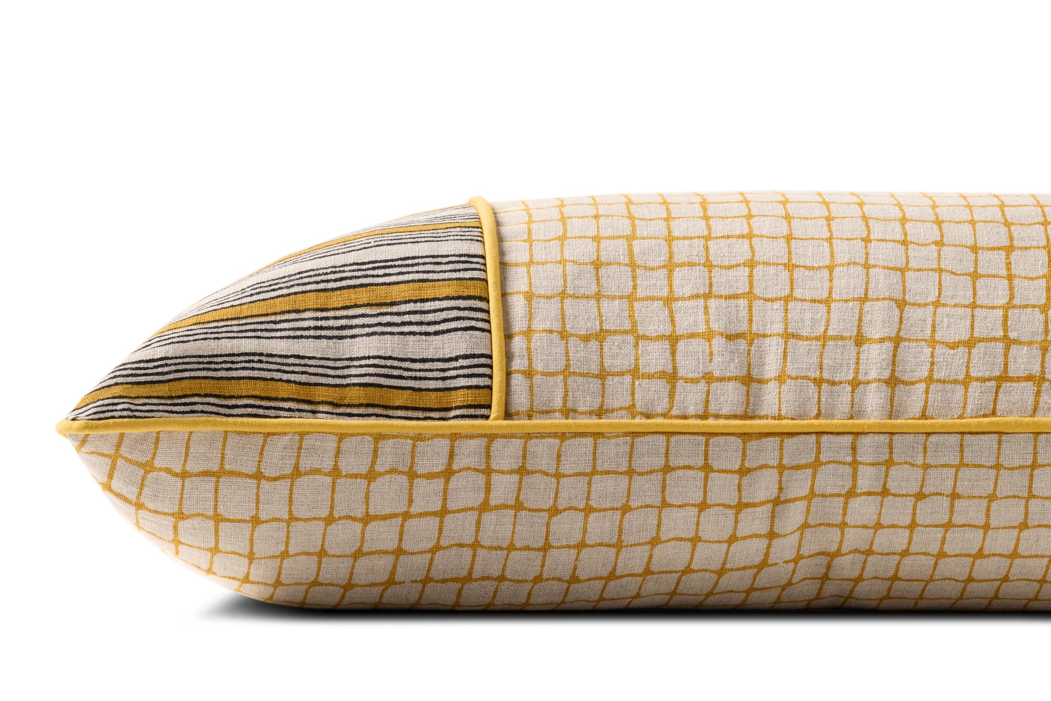 Yellow Pillow (Pattern 3) shown from another angle.