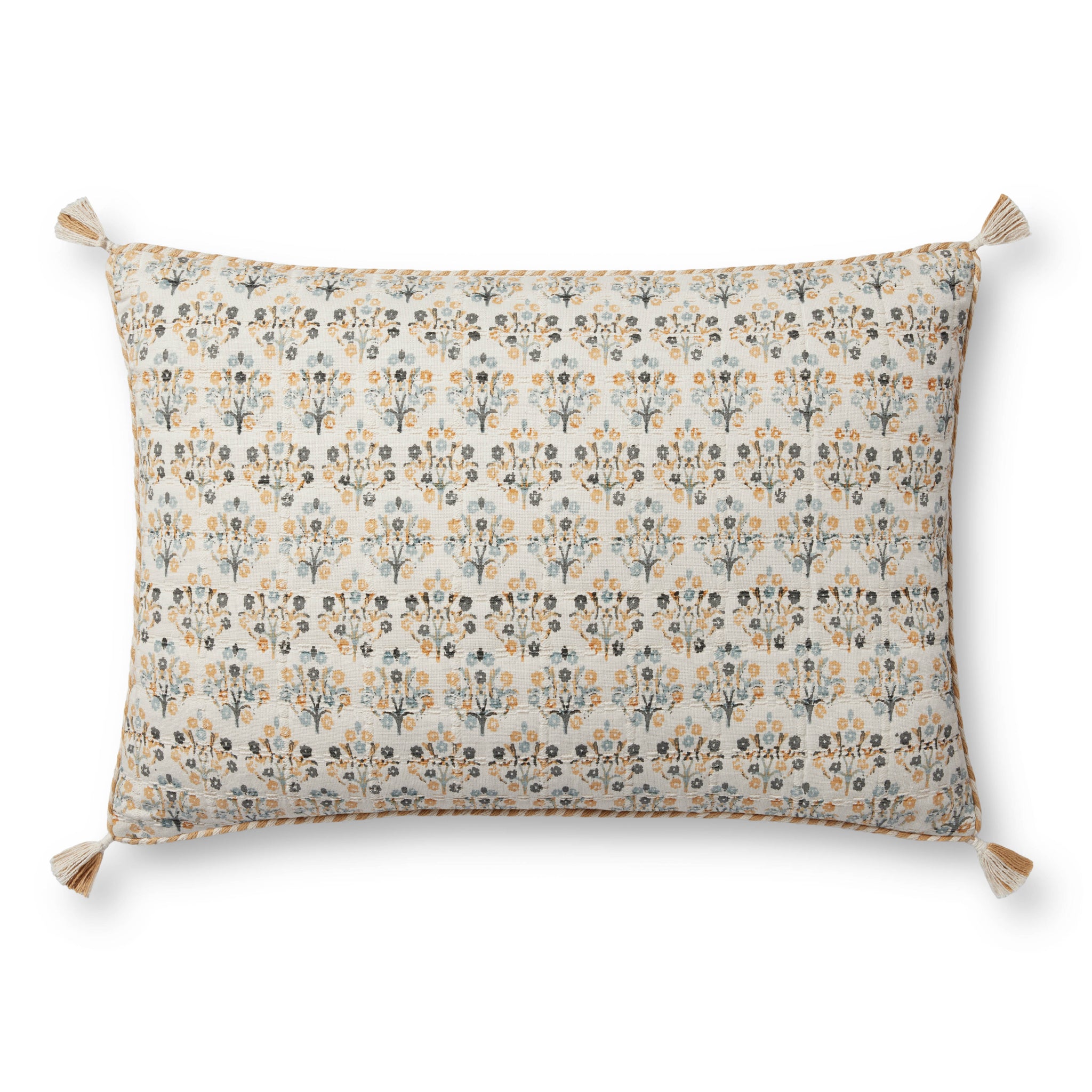 Wheat / Multi Pillow shown from another angle.